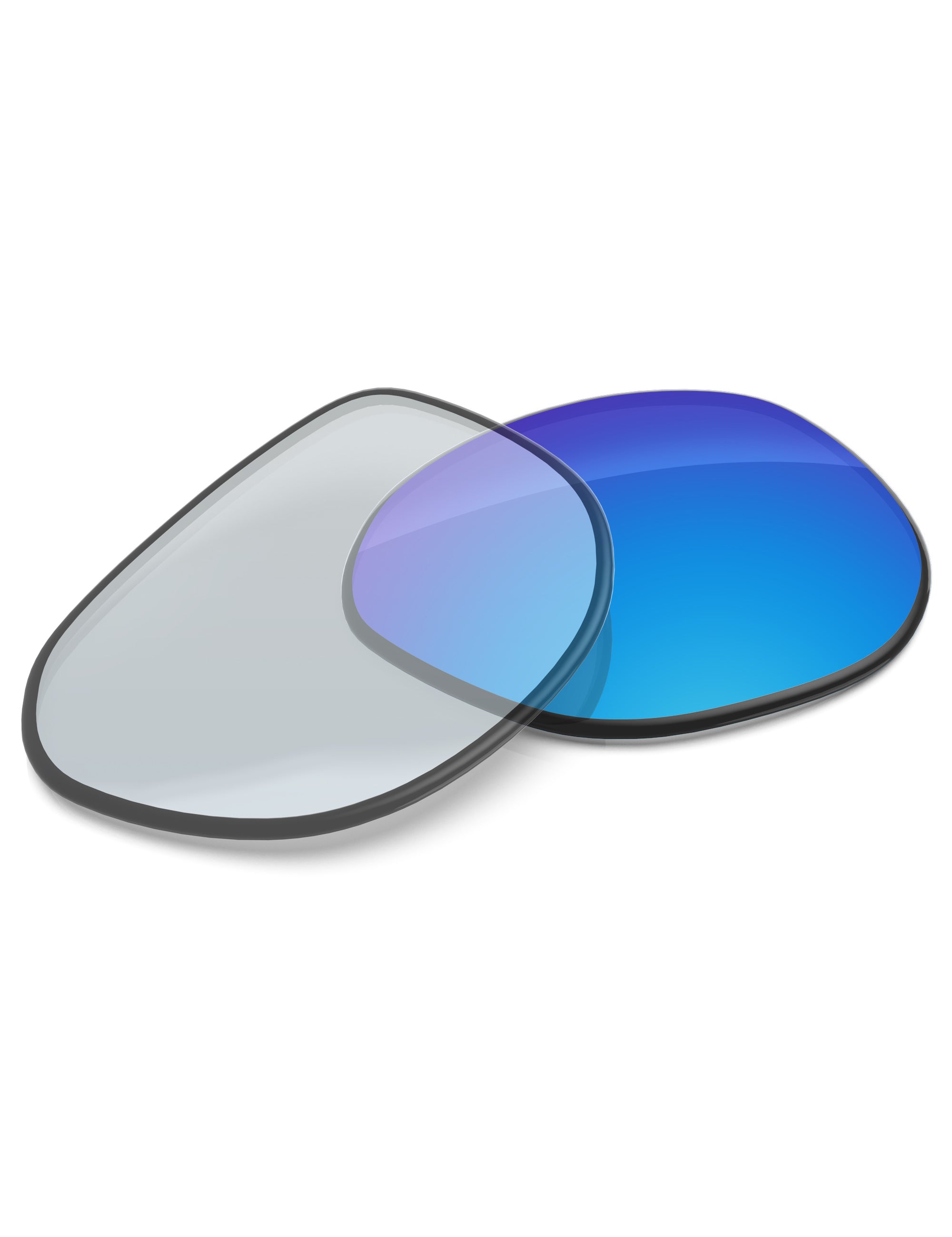 Sky Blue FlashMirror™ Photochromic-Non-Polarized