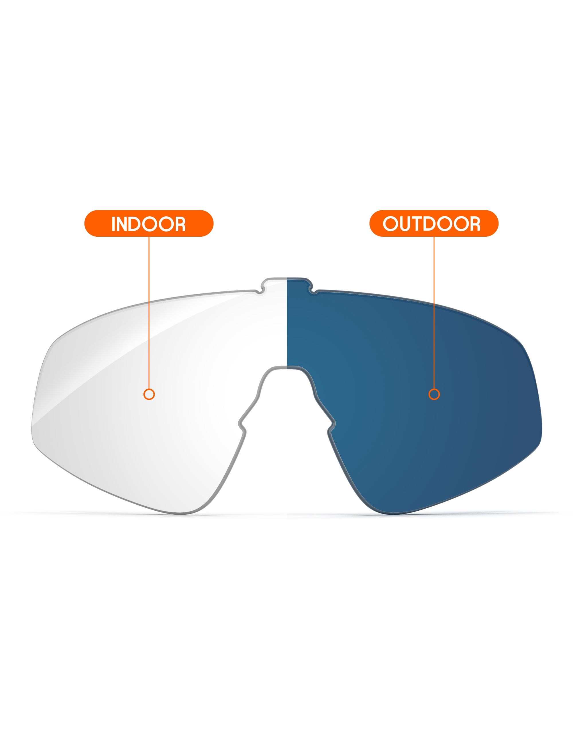 Adapt Blue Photochromic-Non-Polarized