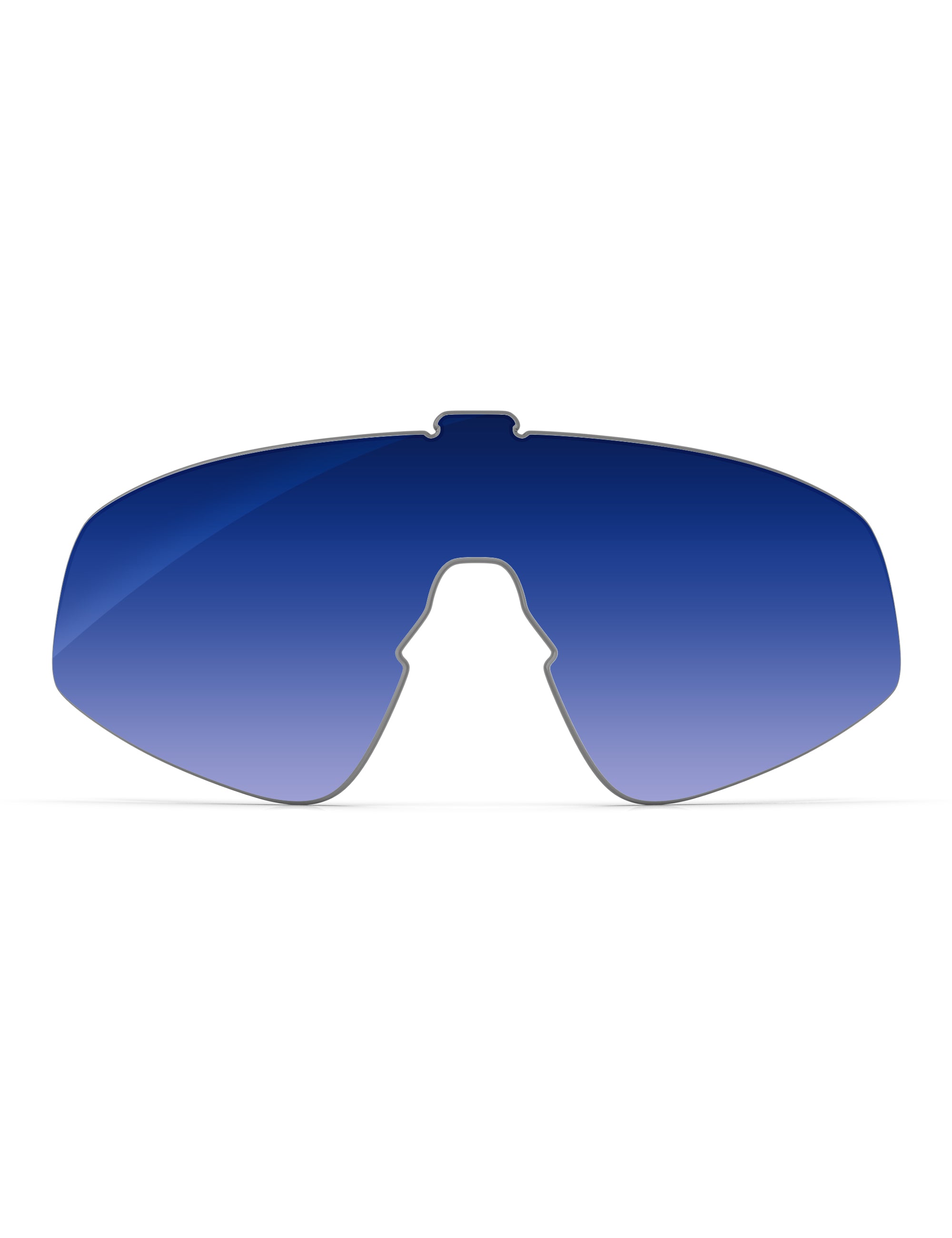 Aqua Blue Gradient-Non-Polarized