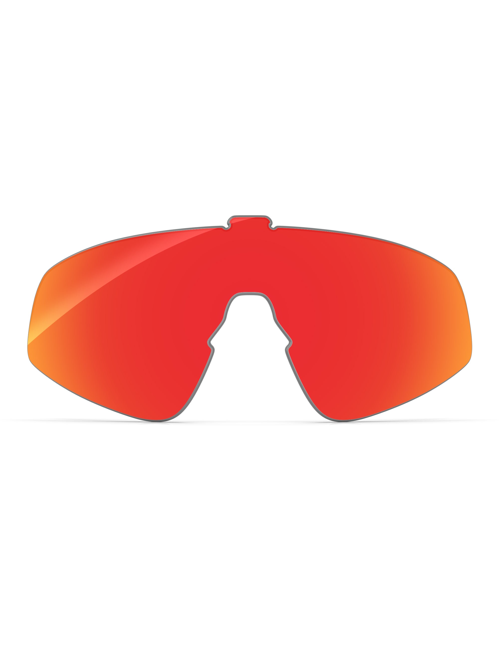 Fire Red FlashMirror™-Non-Polarized