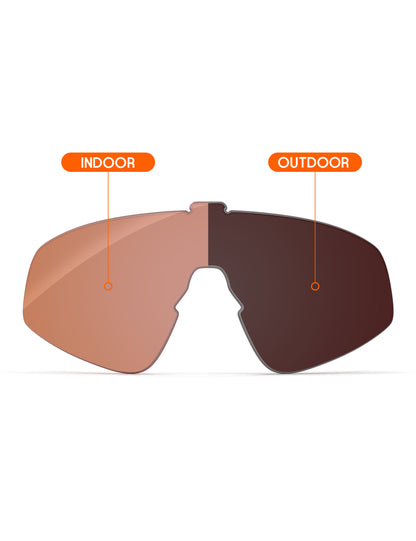 Orange Tint Photochromic-Non-Polarized