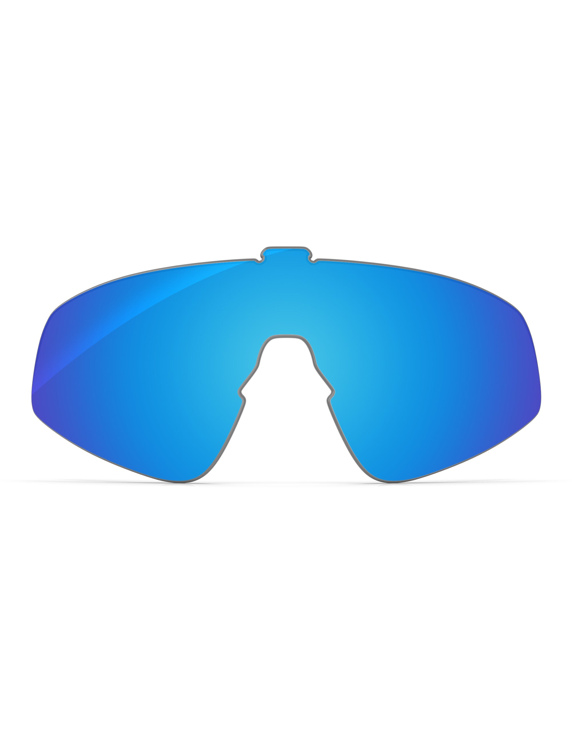 Sky Blue FlashMirror™-Non-Polarized