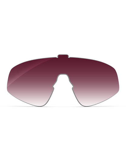 Wine Red Gradient-Non-Polarized
