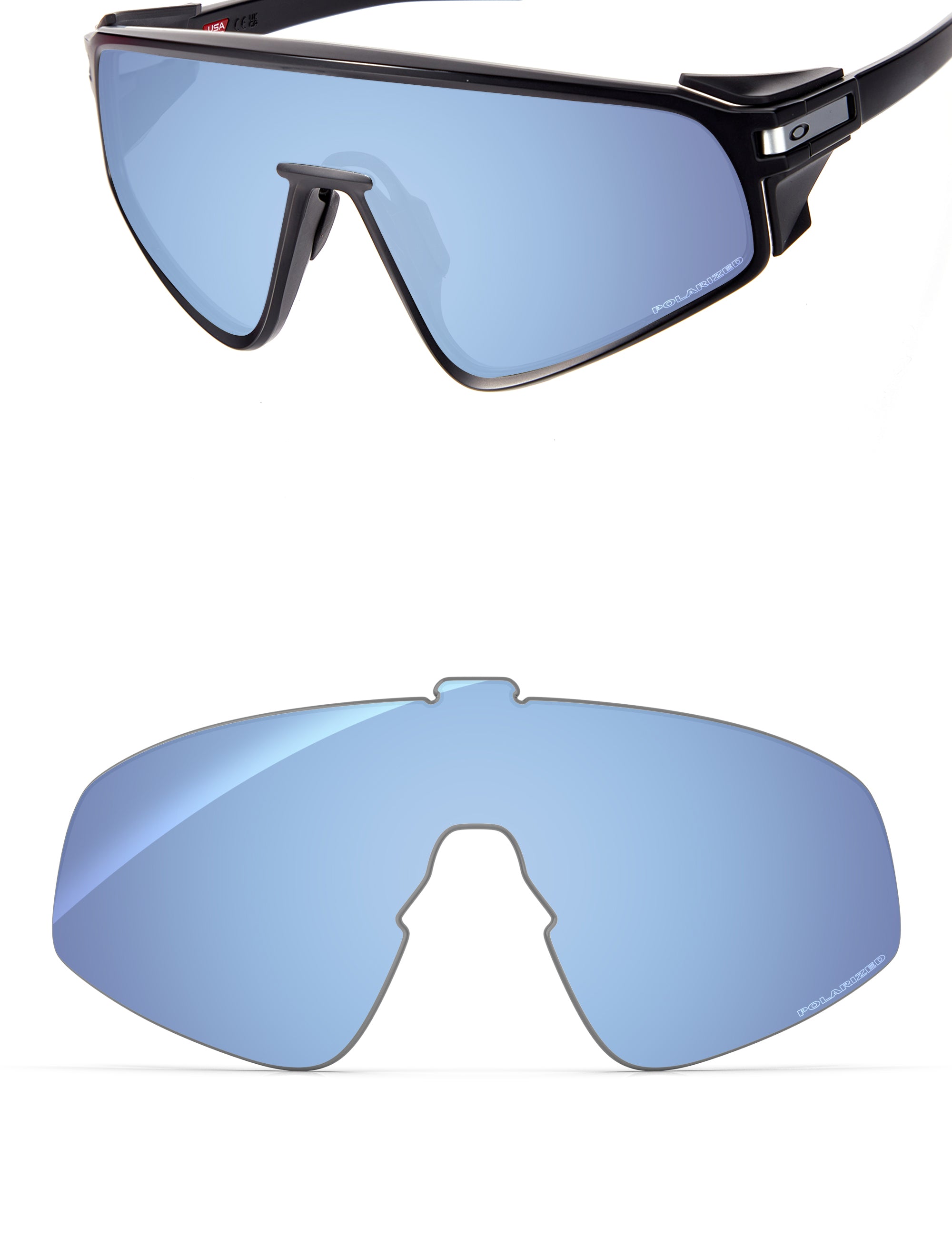 Aqua Blue FlashMirror™-Polarized