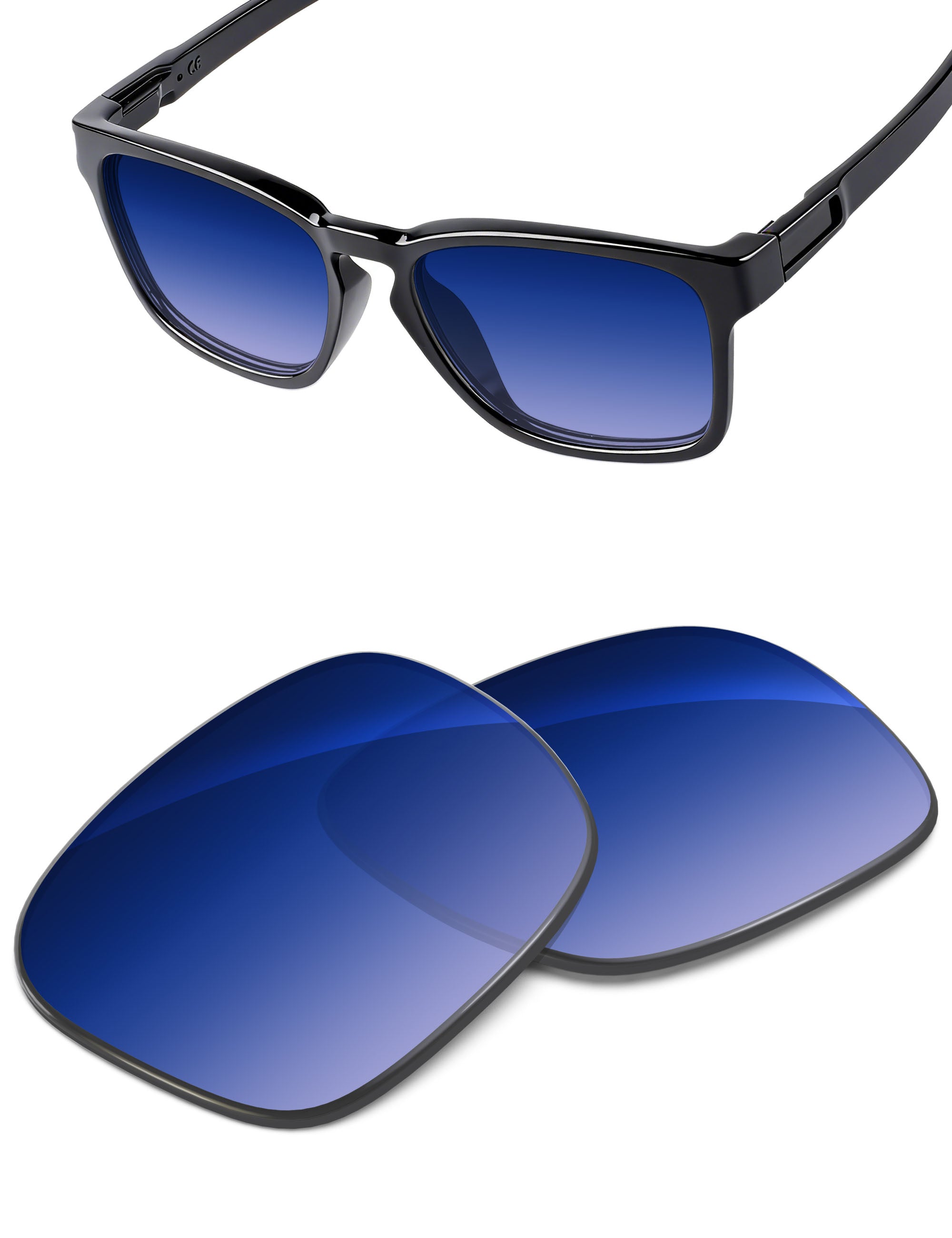Aqua Blue Gradient-Non-Polarized