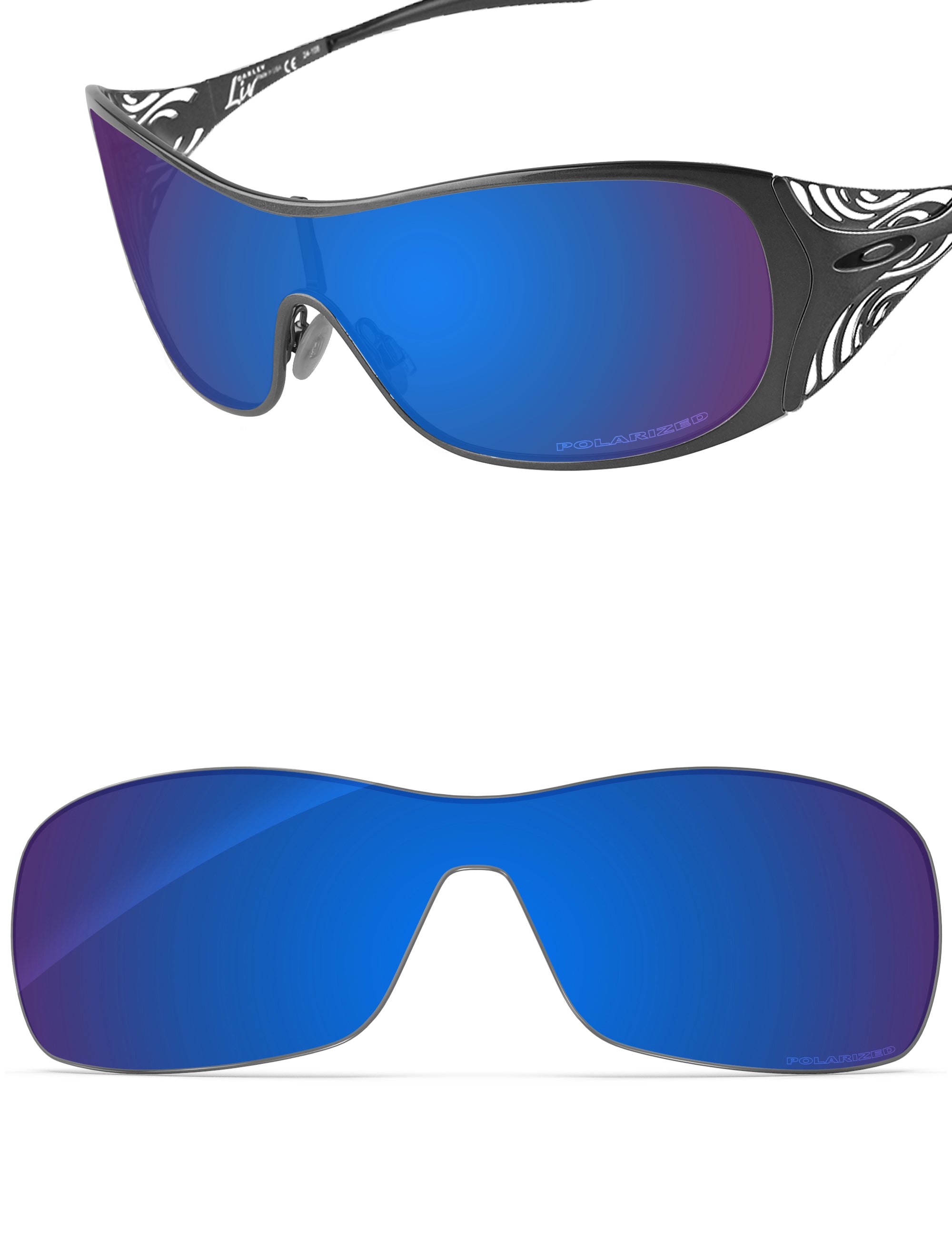 Sapphire Blue FlashMirror™-Polarized