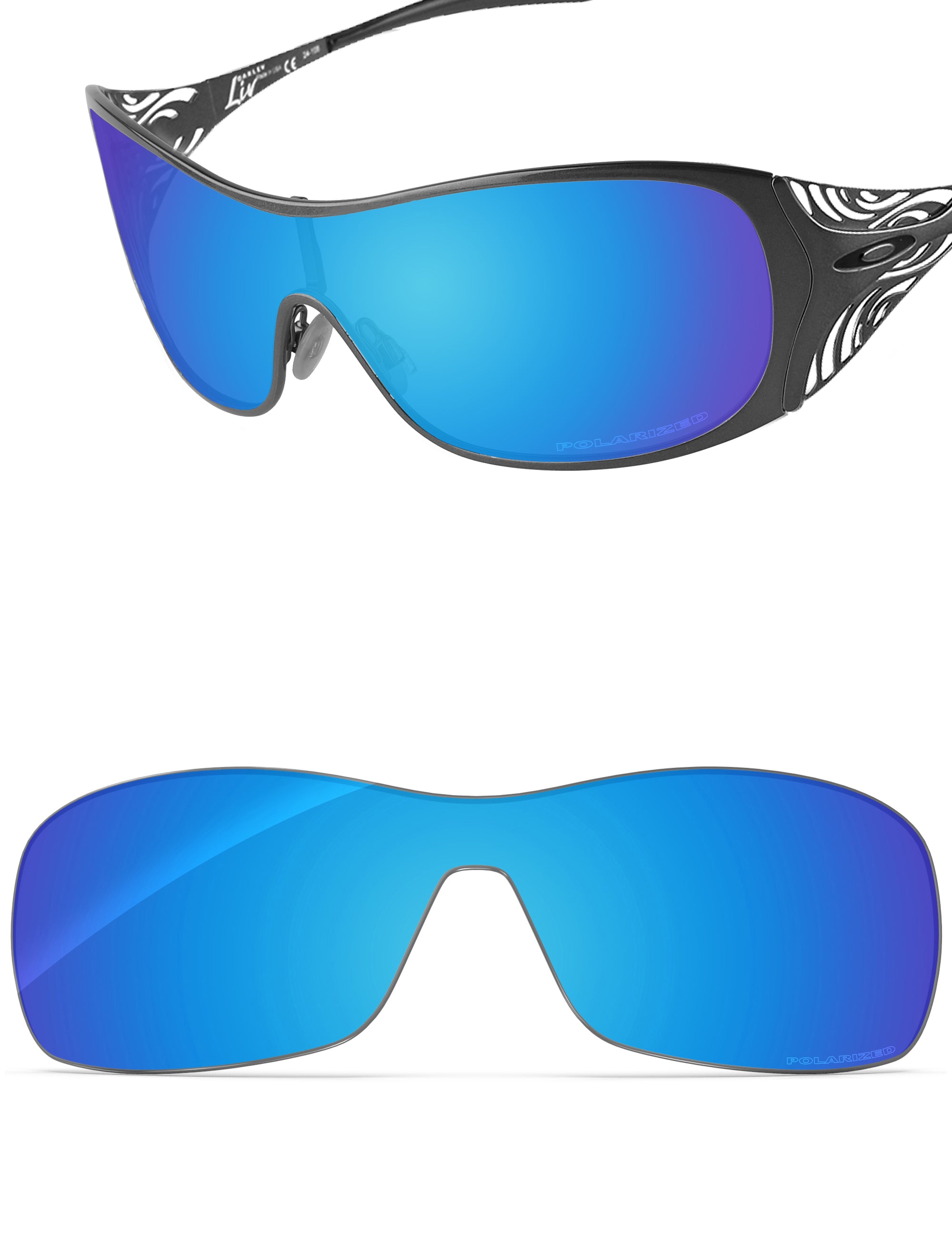 Sky Blue FlashMirror™-Polarized