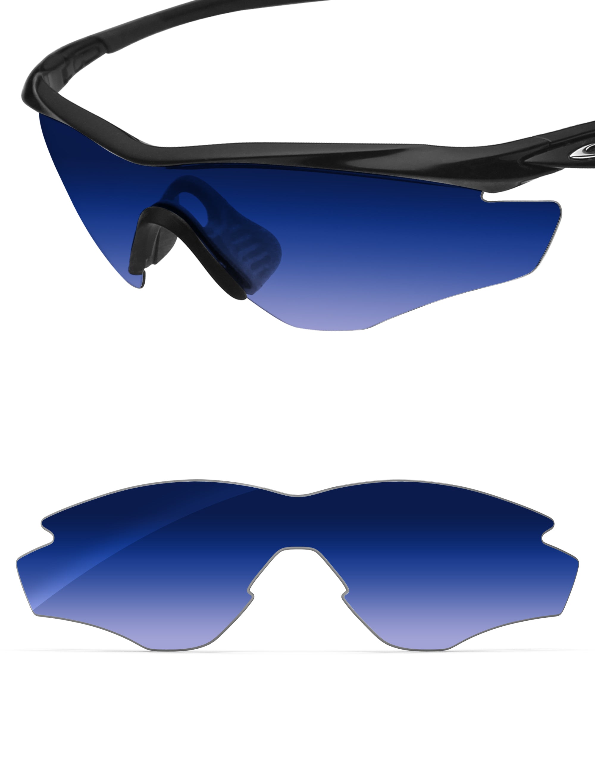 Aqua Blue Gradient-Non-Polarized