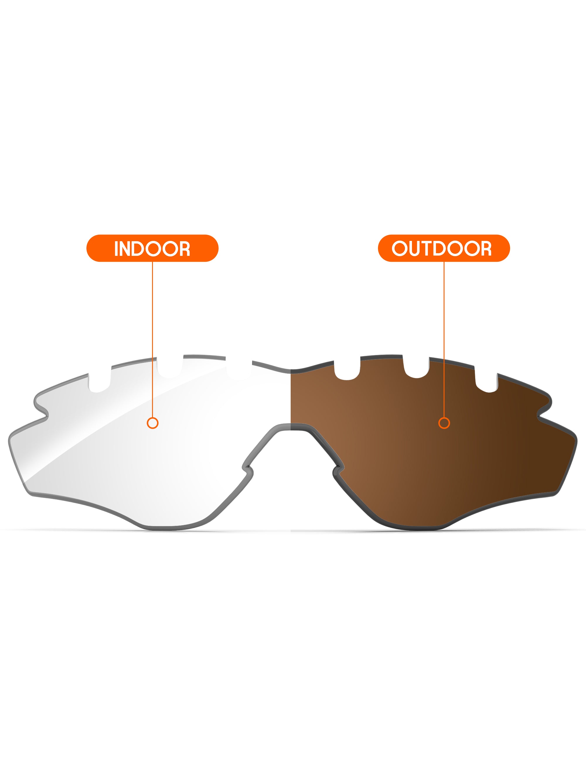 Adapt Brown Photochromic-Non-Polarized