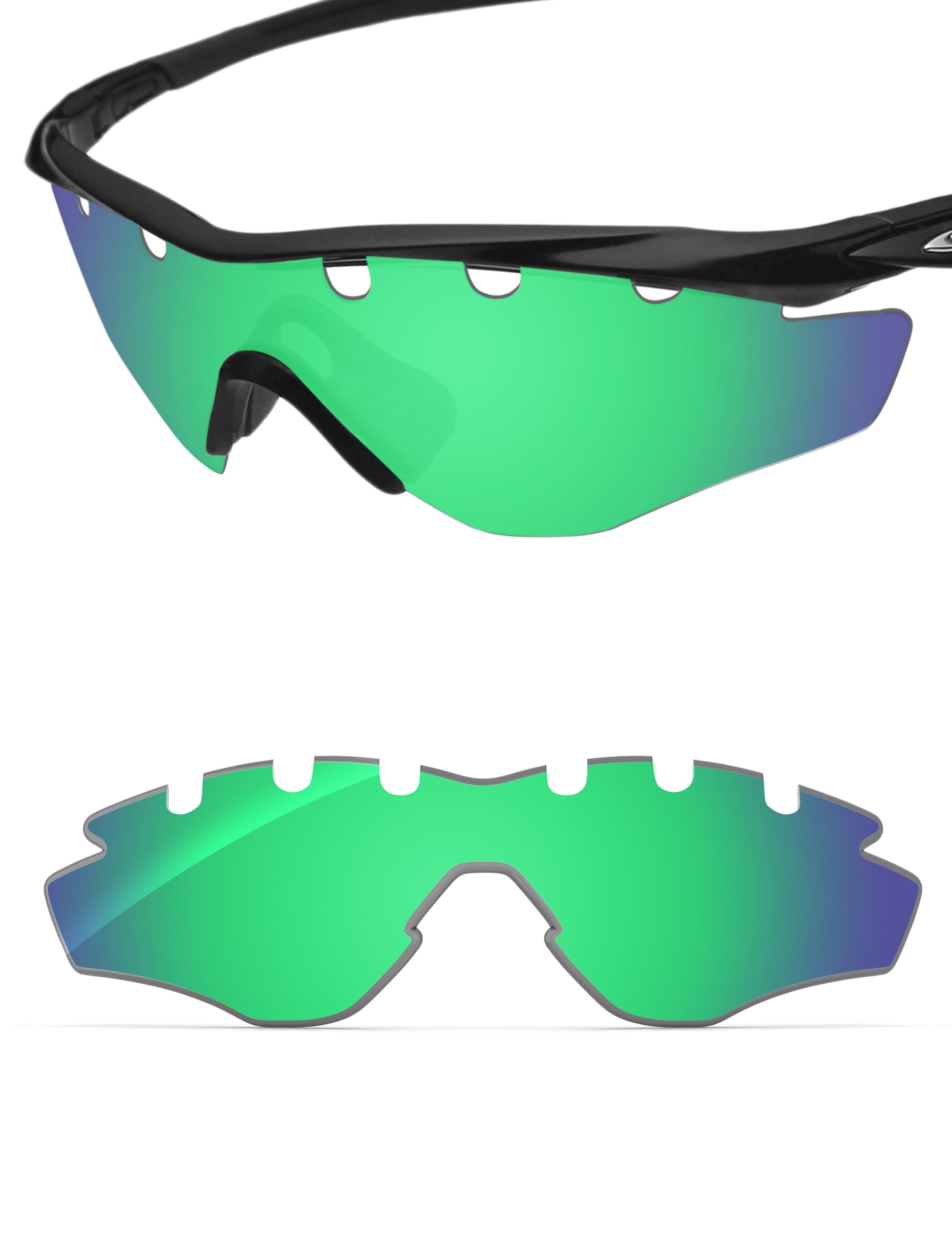 Emerald Green FlashMirror™-Non-Polarized