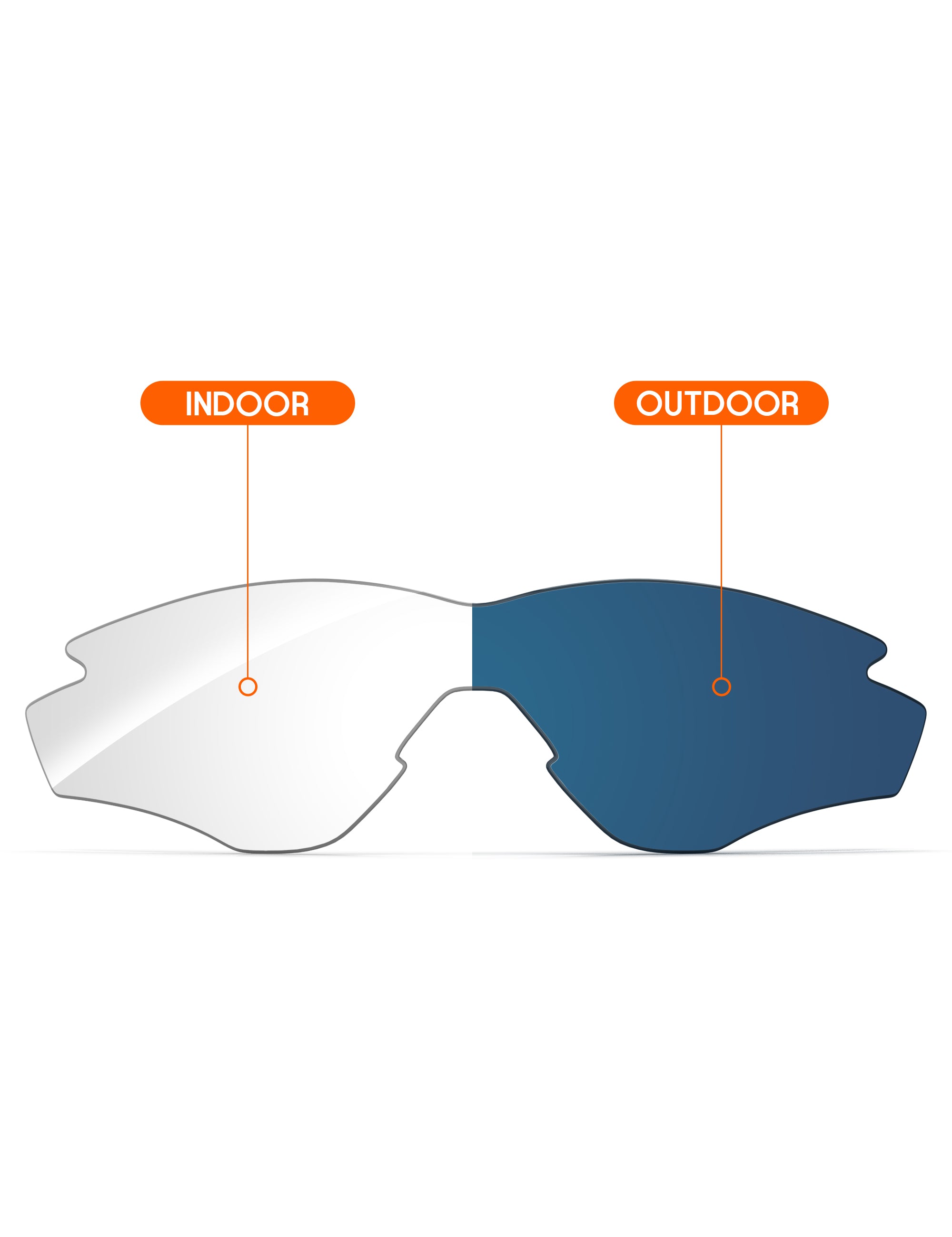 Adapt Blue Photochromic-Non-Polarized