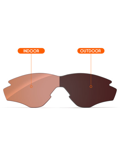 Orange Tint Photochromic-Non-Polarized