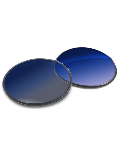 Aqua Blue Gradient-Non-Polarized