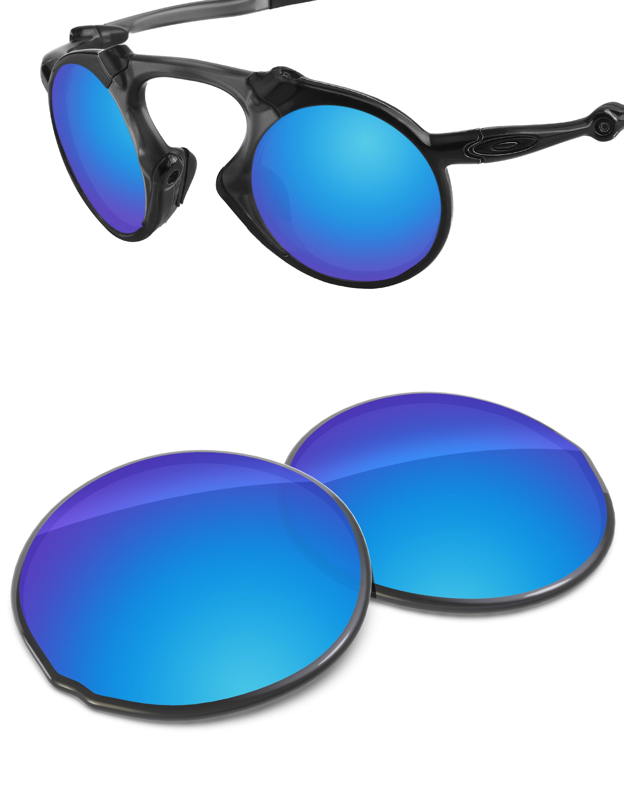 Sky Blue FlashMirror™-Non-Polarized