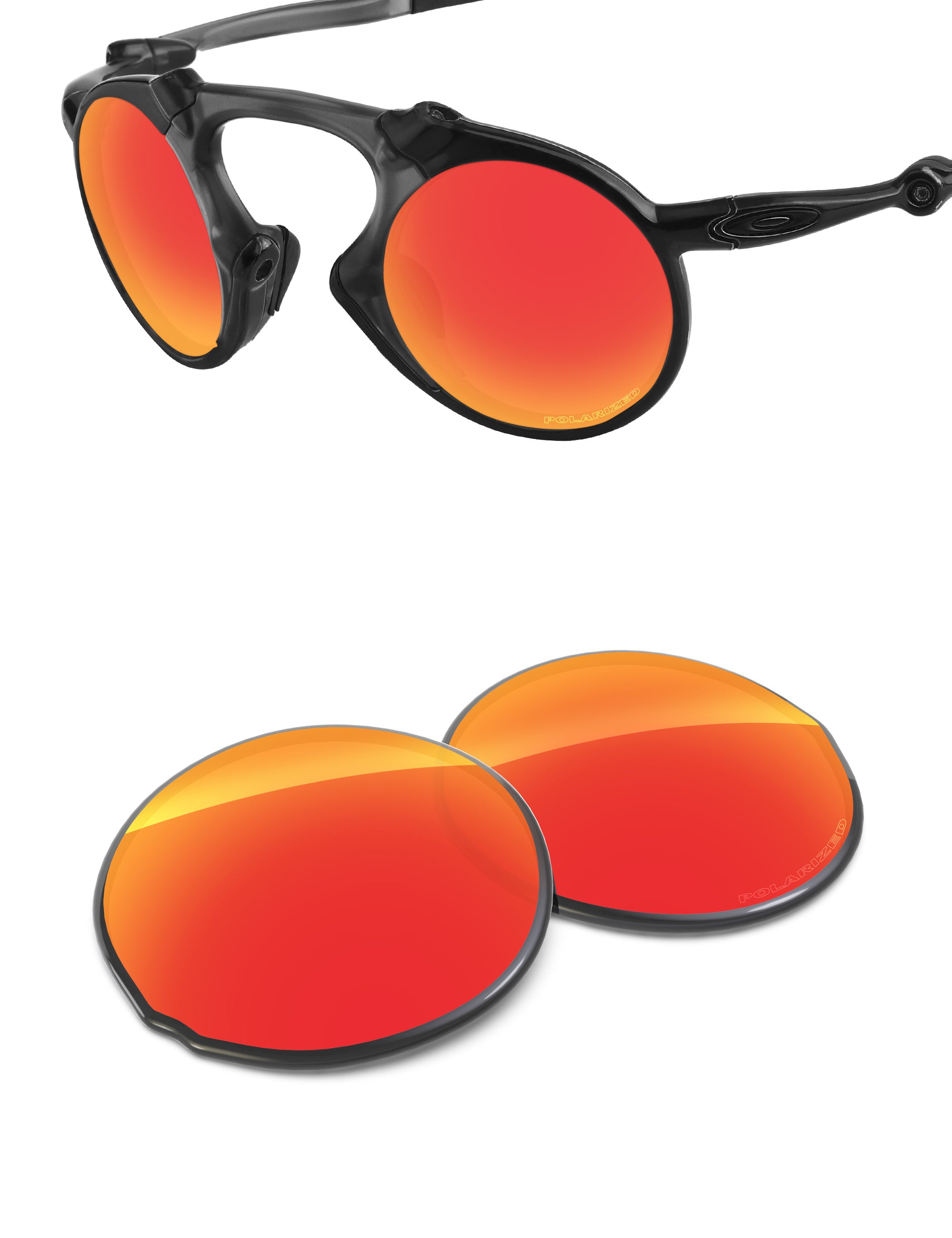 Fire Red FlashMirror™-Polarized
