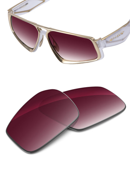 Wine Red Gradient-Non-Polarized