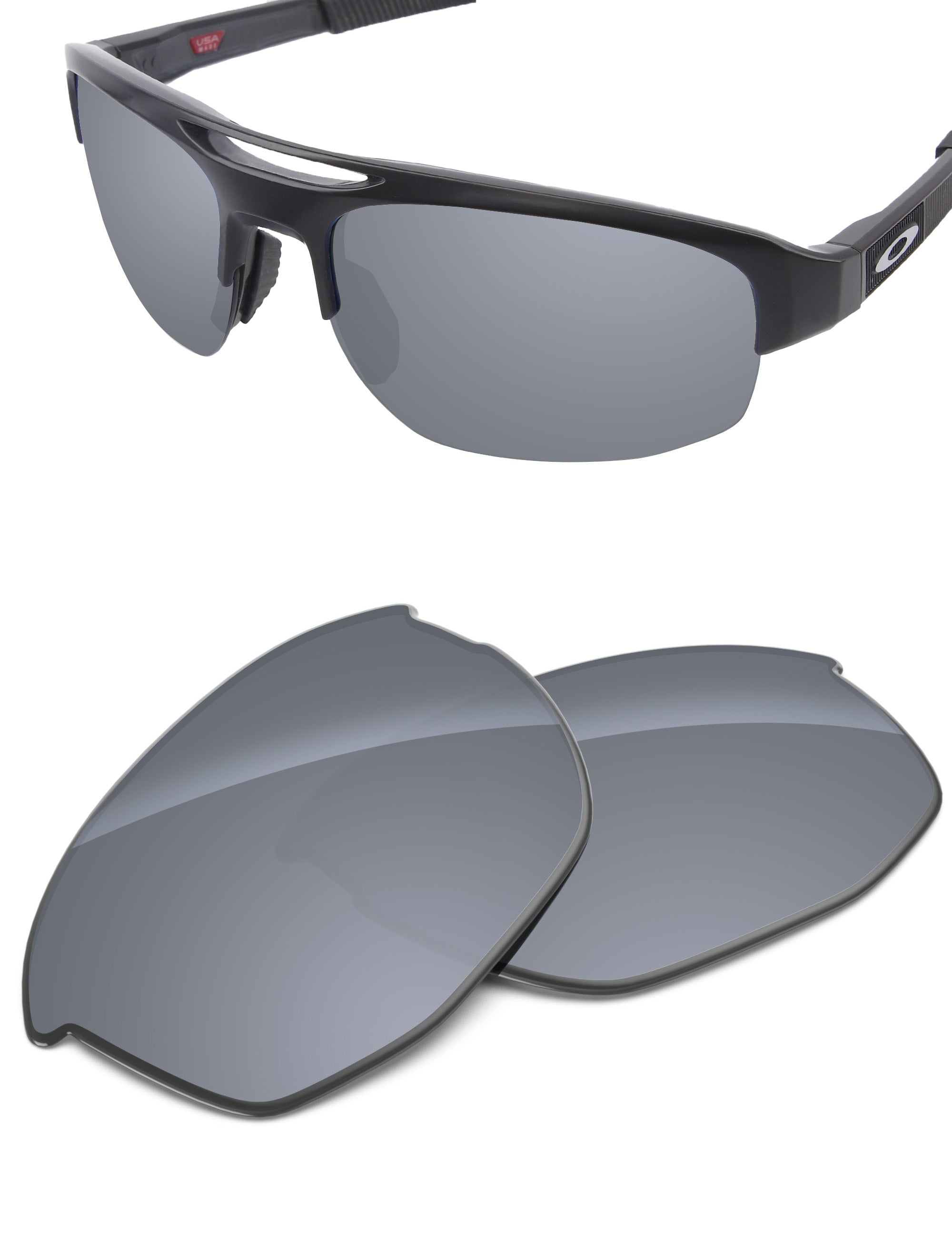 Silver Metallic FlashMirror™-Non-Polarized