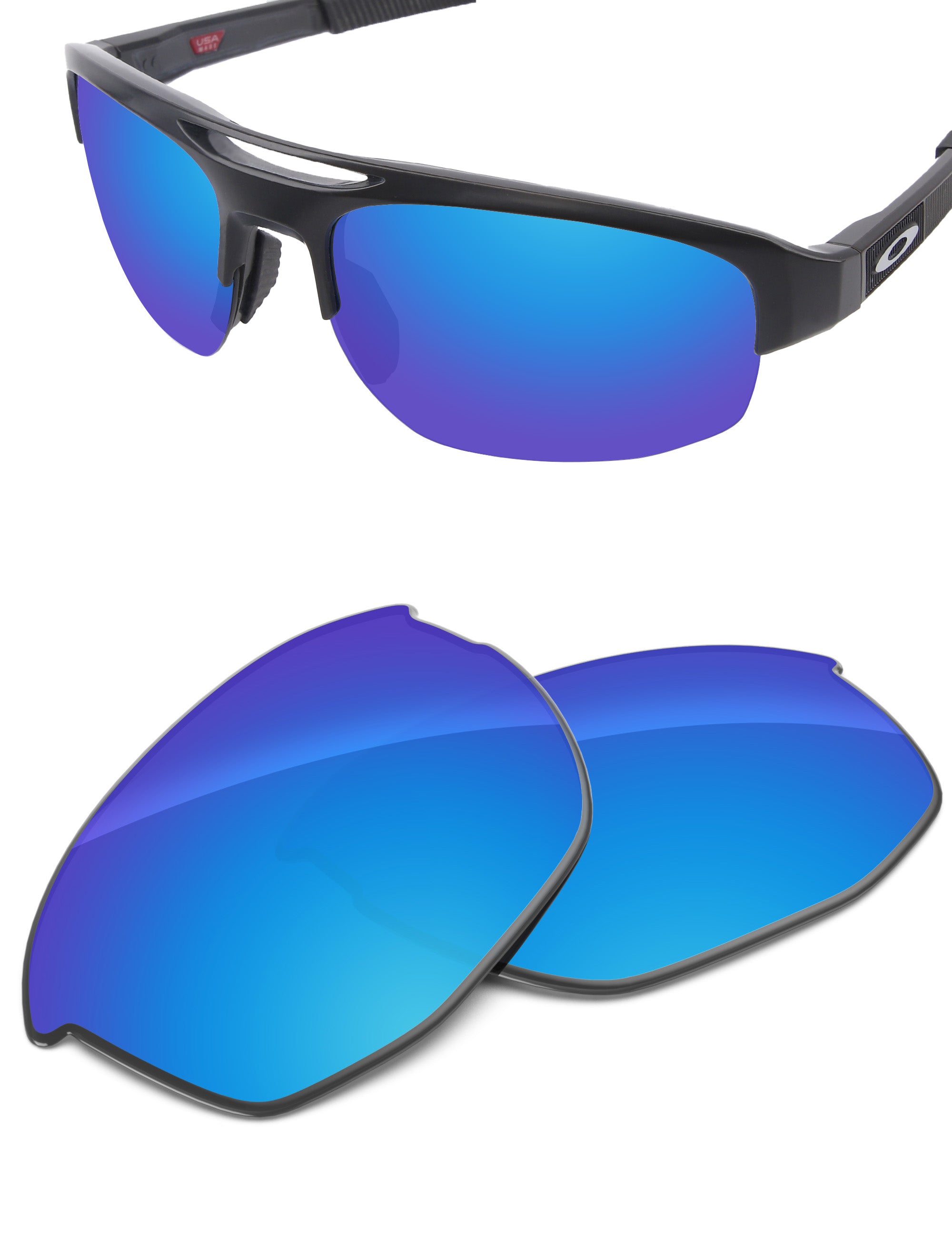 Sky Blue FlashMirror™-Non-Polarized