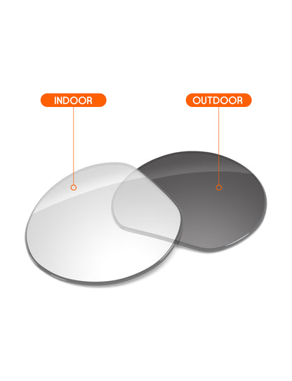 Adapt Gray Photochromic Blue Light Blocking-Non-Polarized