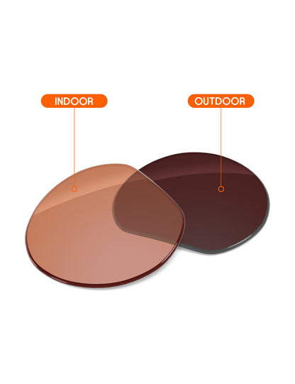 Orange Tint Photochromic-Non-Polarized