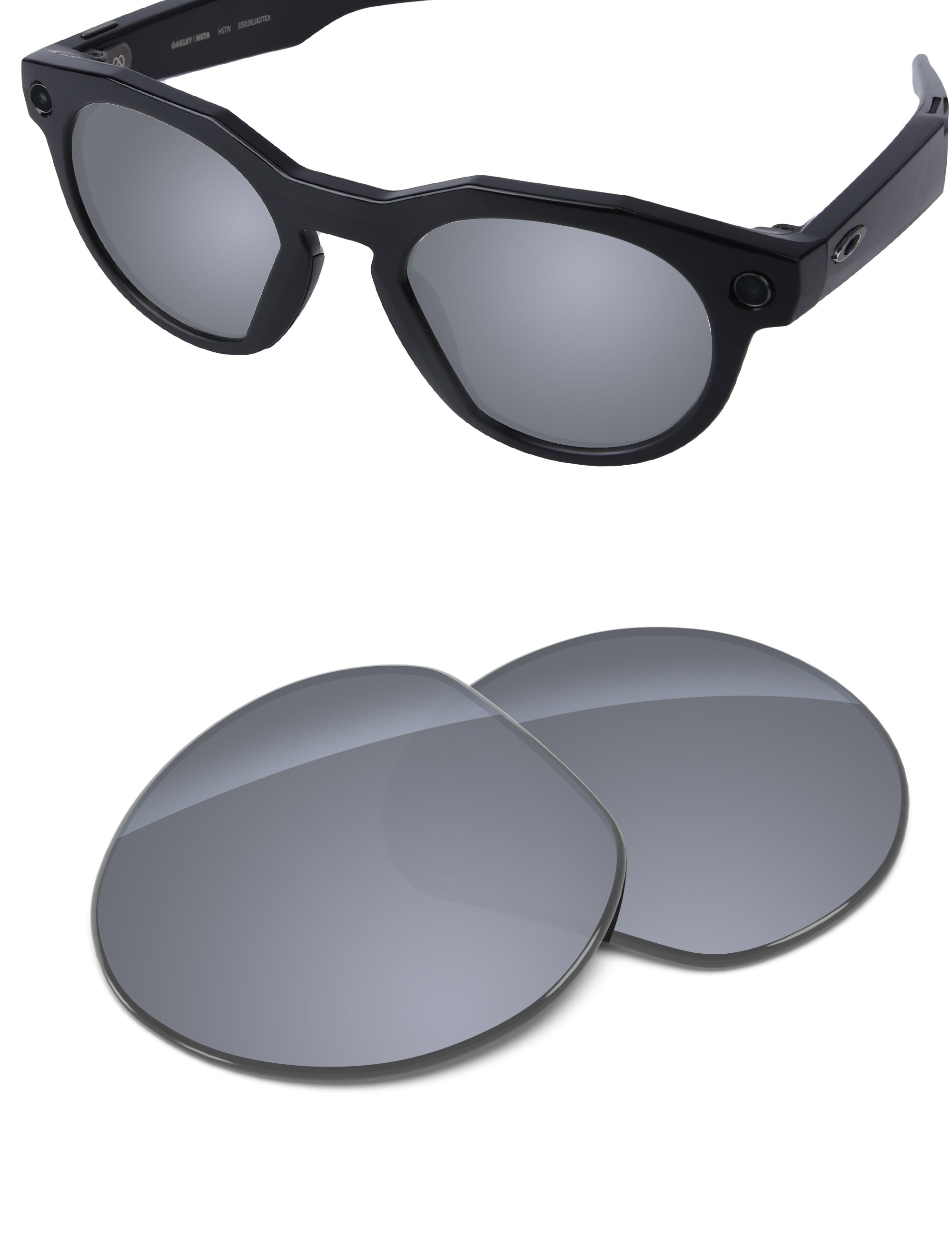 Silver Metallic FlashMirror™-Non-Polarized