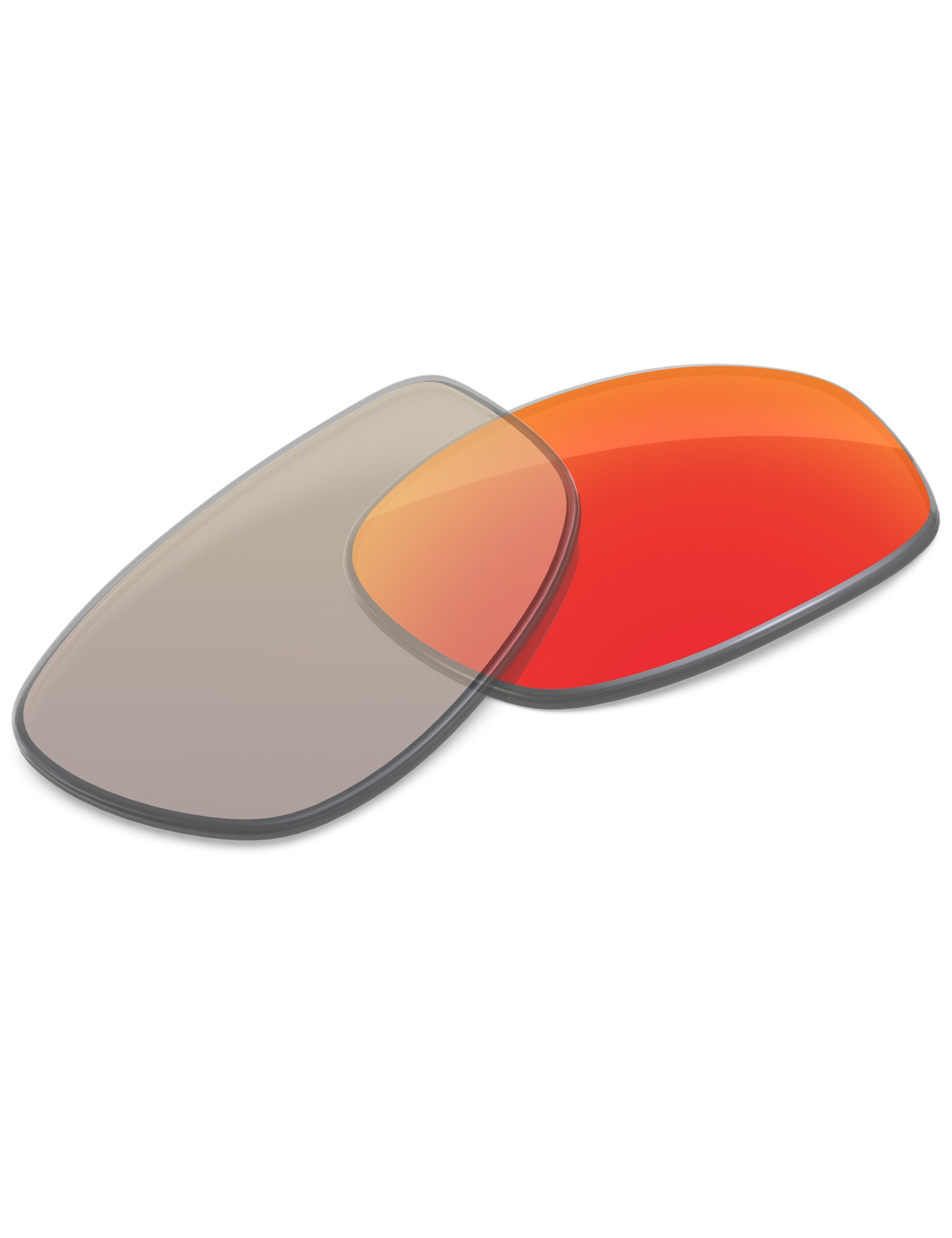 Fire Red FlashMirror™ Photochromic-Non-Polarized