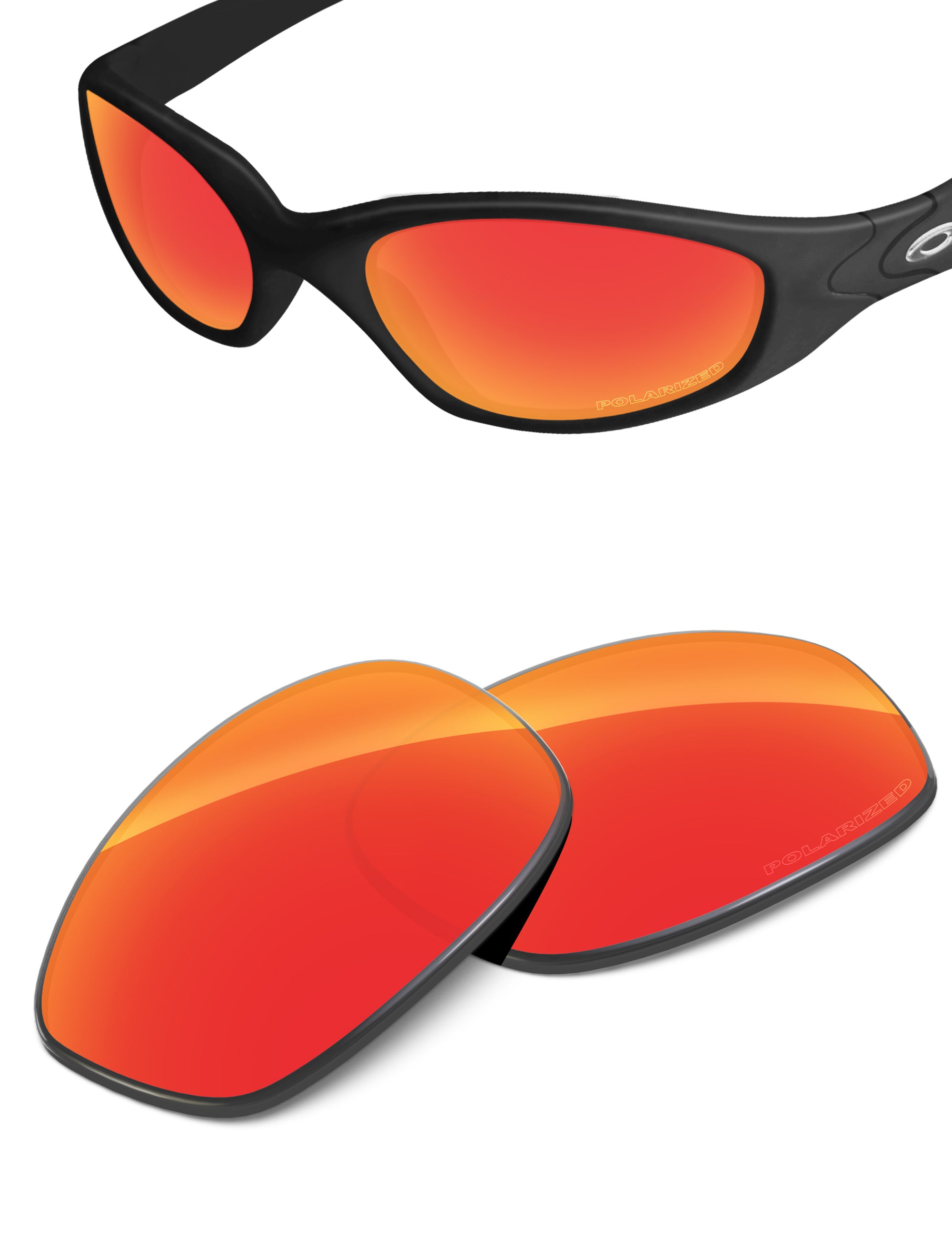 Fire Red FlashMirror™-Polarized