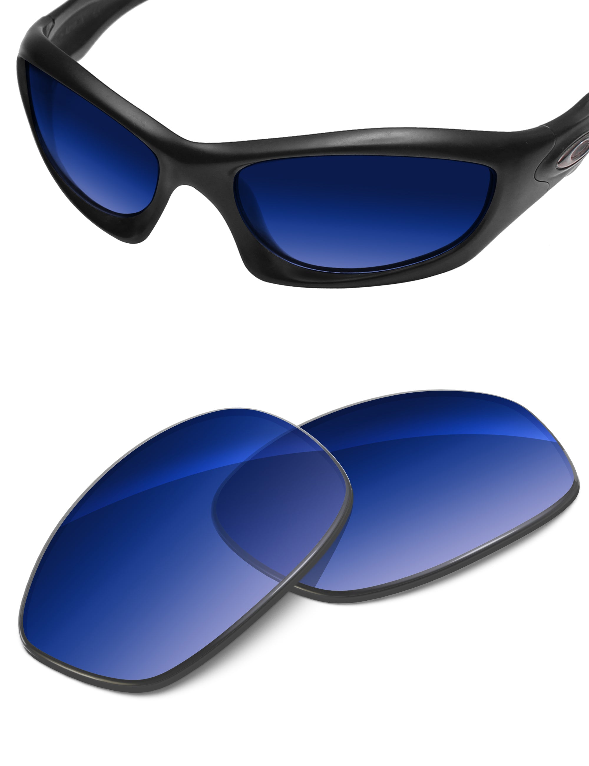 Aqua Blue Gradient-Non-Polarized