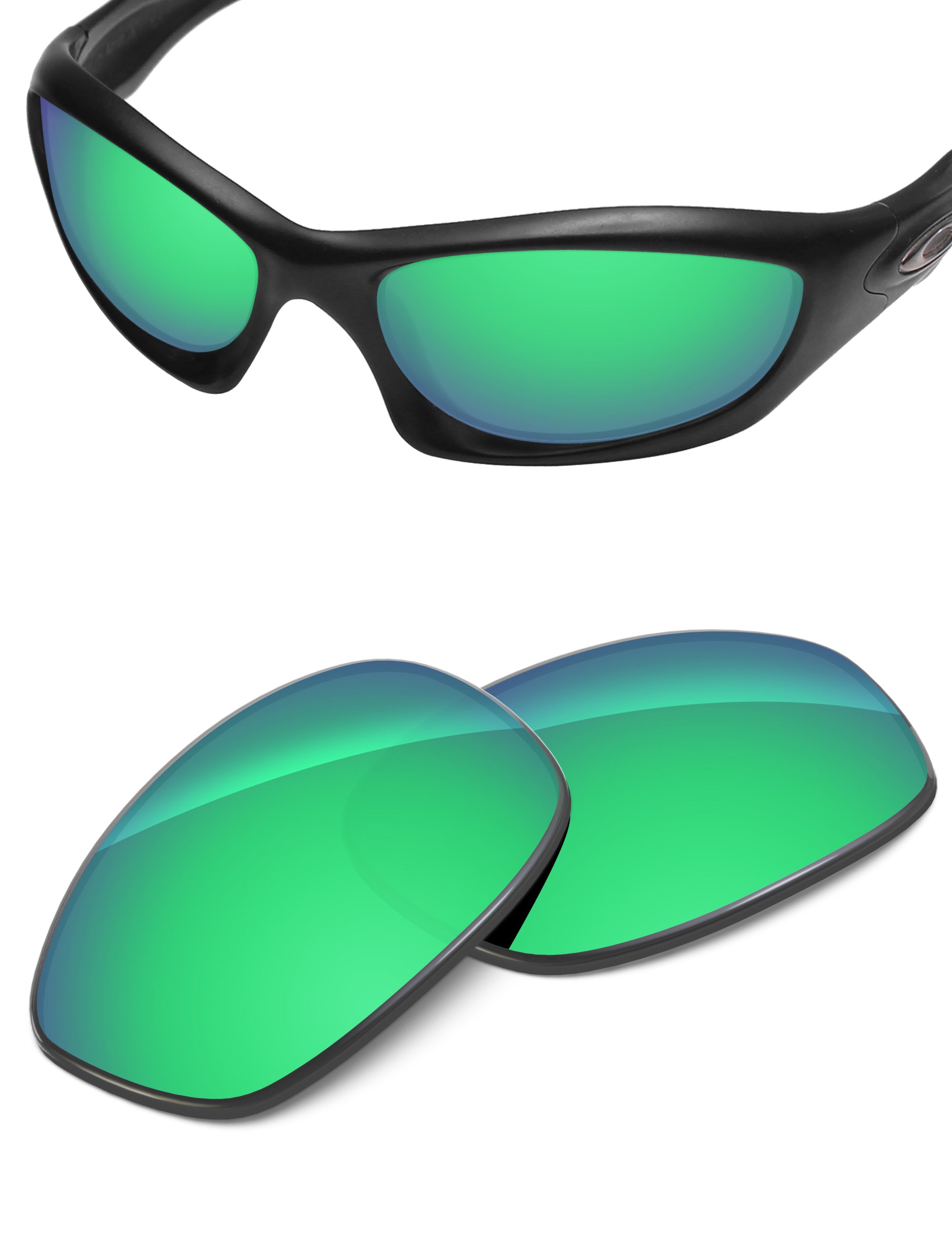 Emerald Green FlashMirror™-Non-Polarized