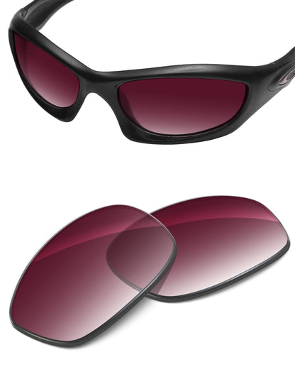 Wine Red Gradient-Non-Polarized