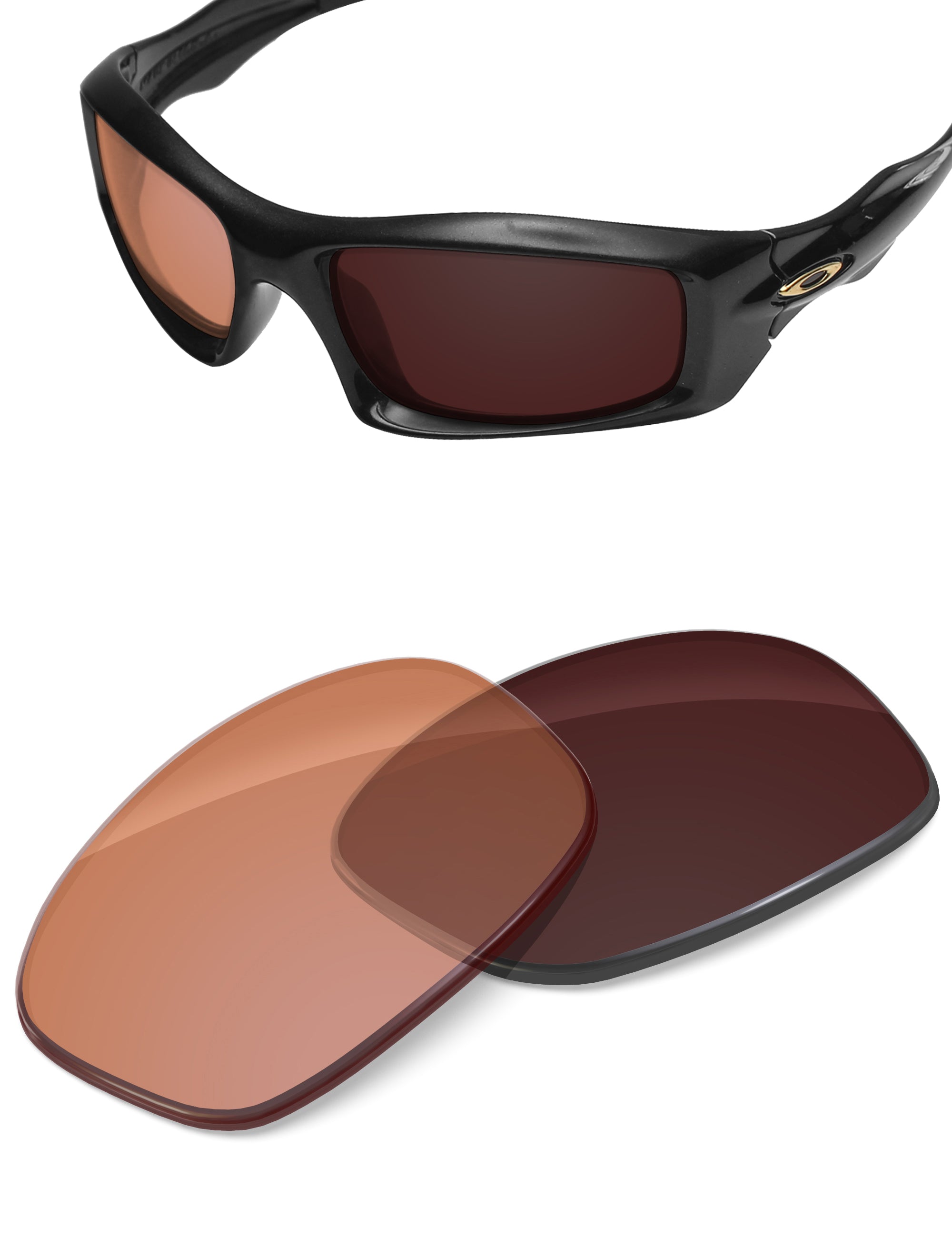 Orange Tint Photochromic-Non-Polarized