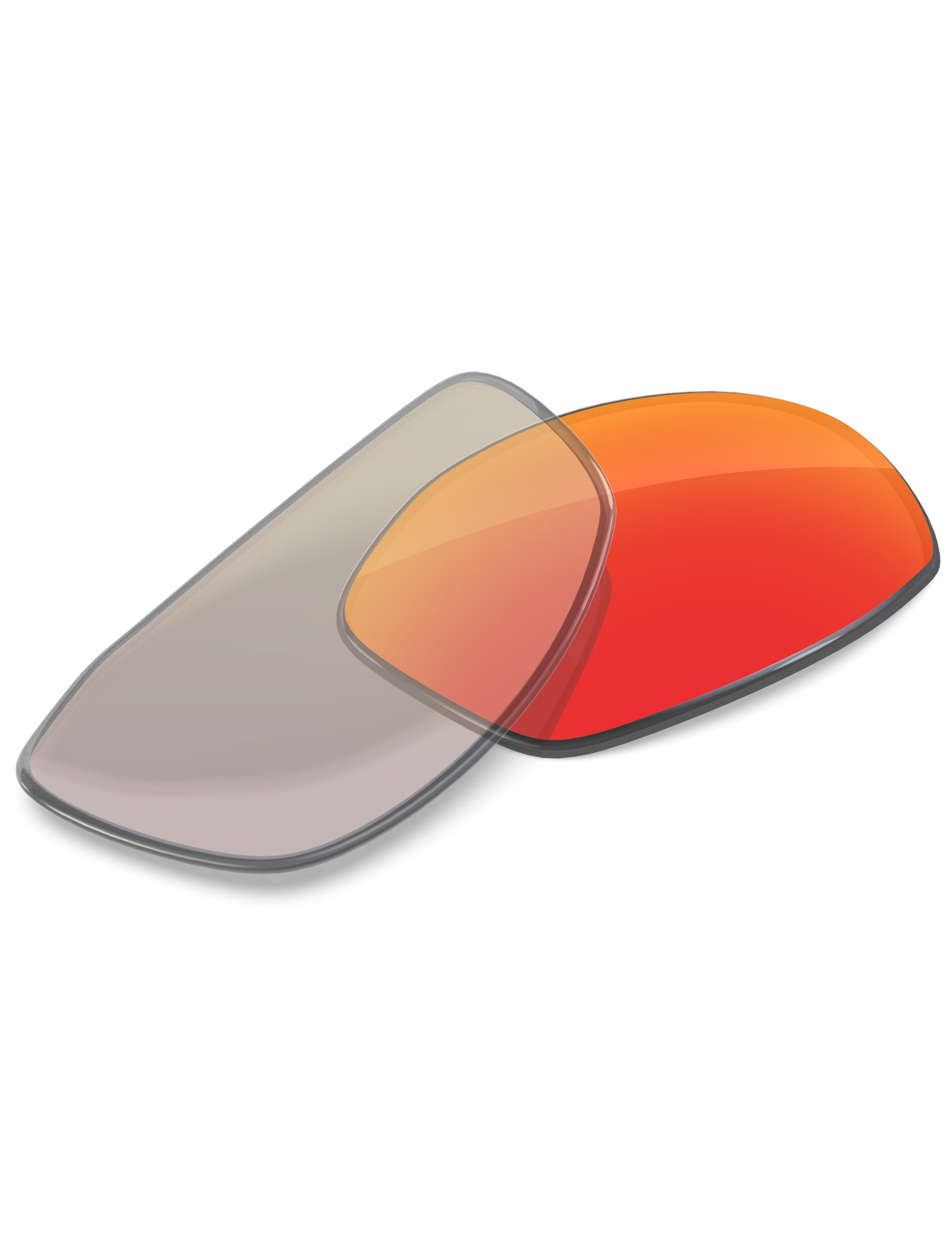 Fire Red FlashMirror™ Photochromic-Non-Polarized
