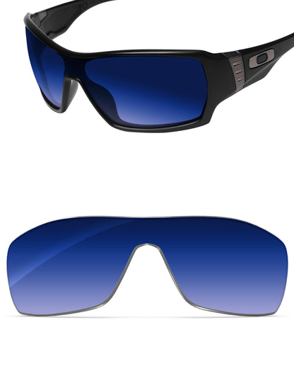 Aqua Blue Gradient-Non-Polarized
