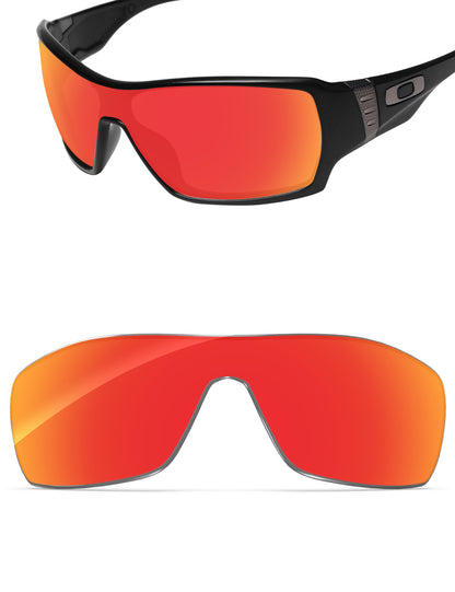 Fire Red FlashMirror™-Non-Polarized