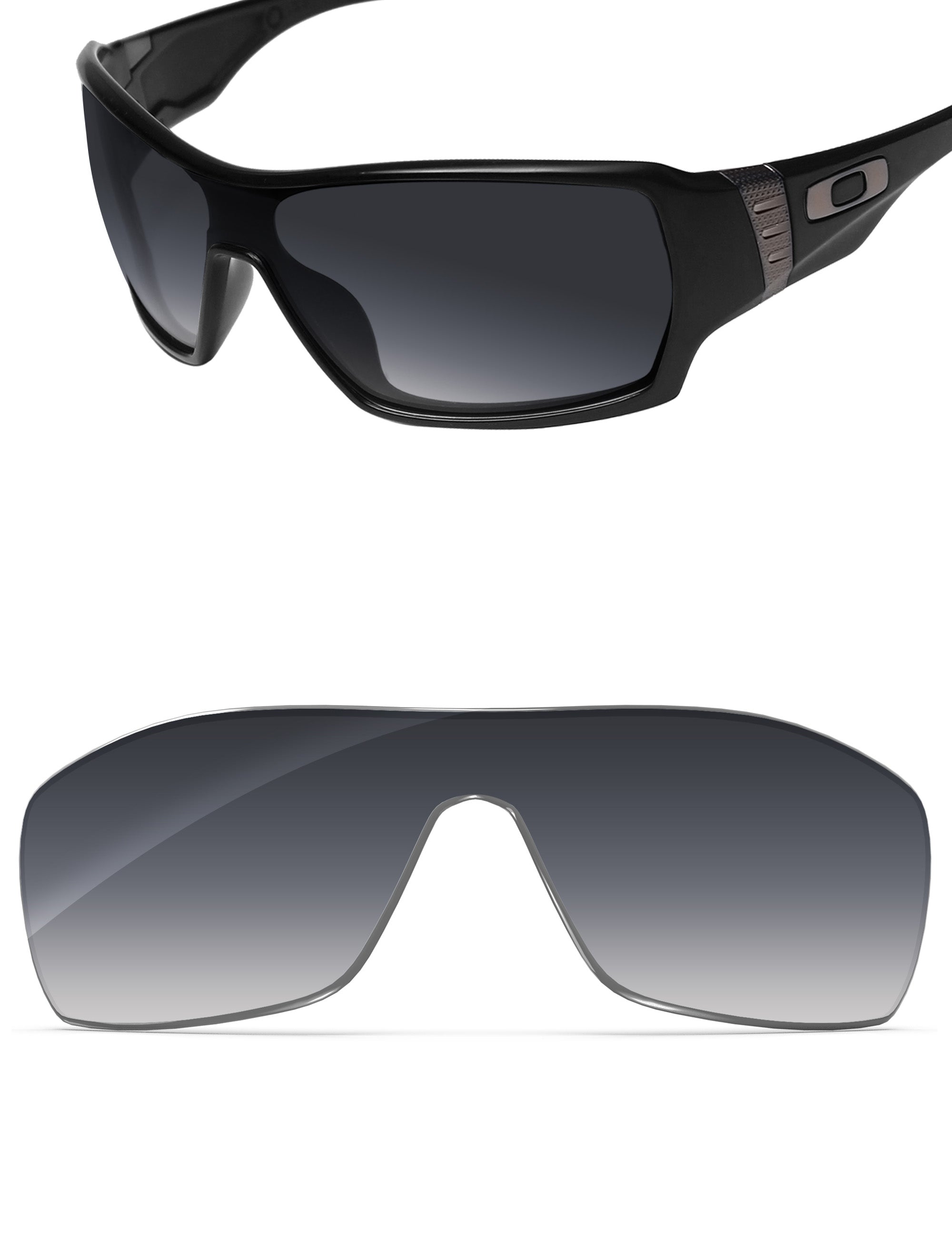 Gray Gradient-Non-Polarized
