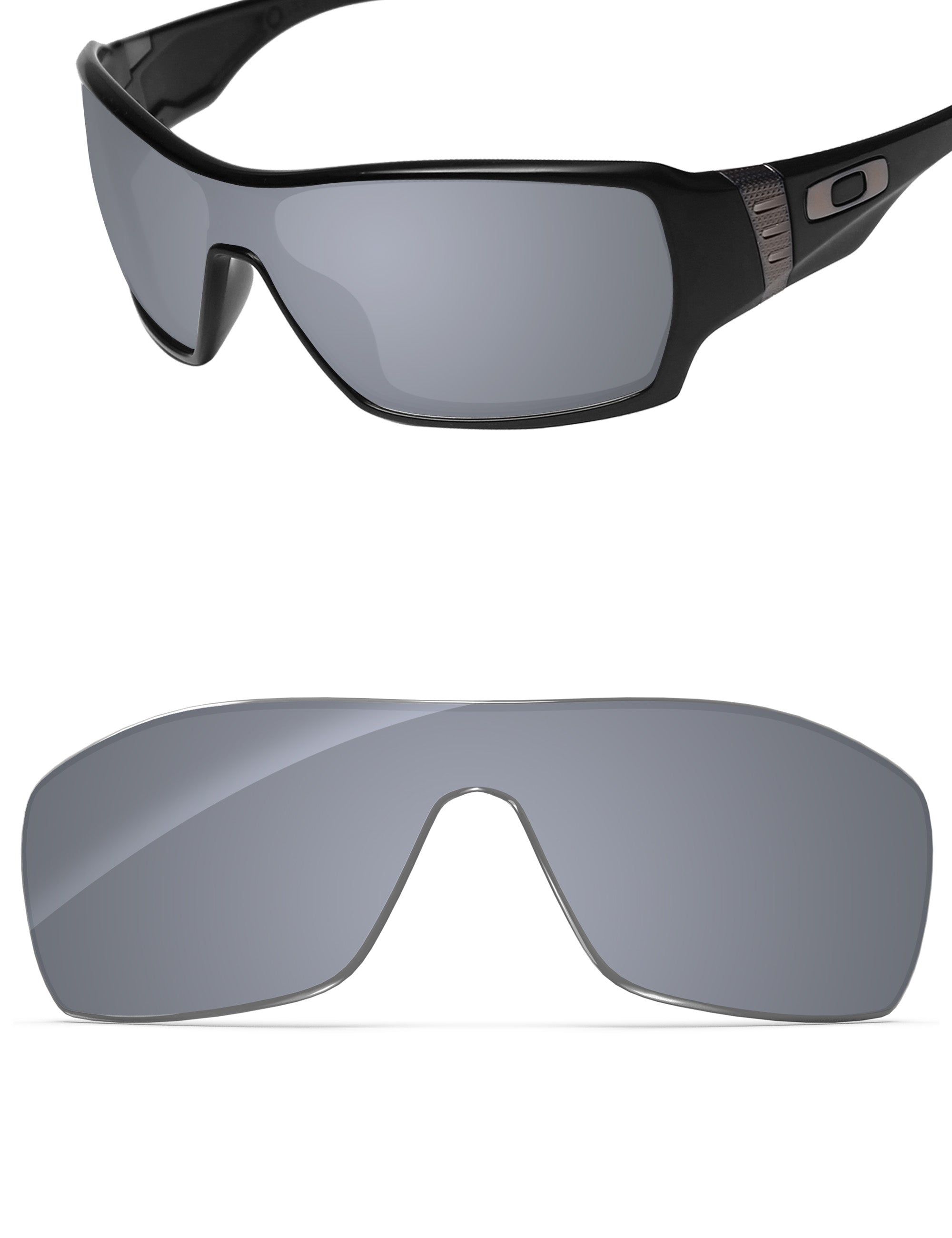 Silver Metallic FlashMirror™-Non-Polarized