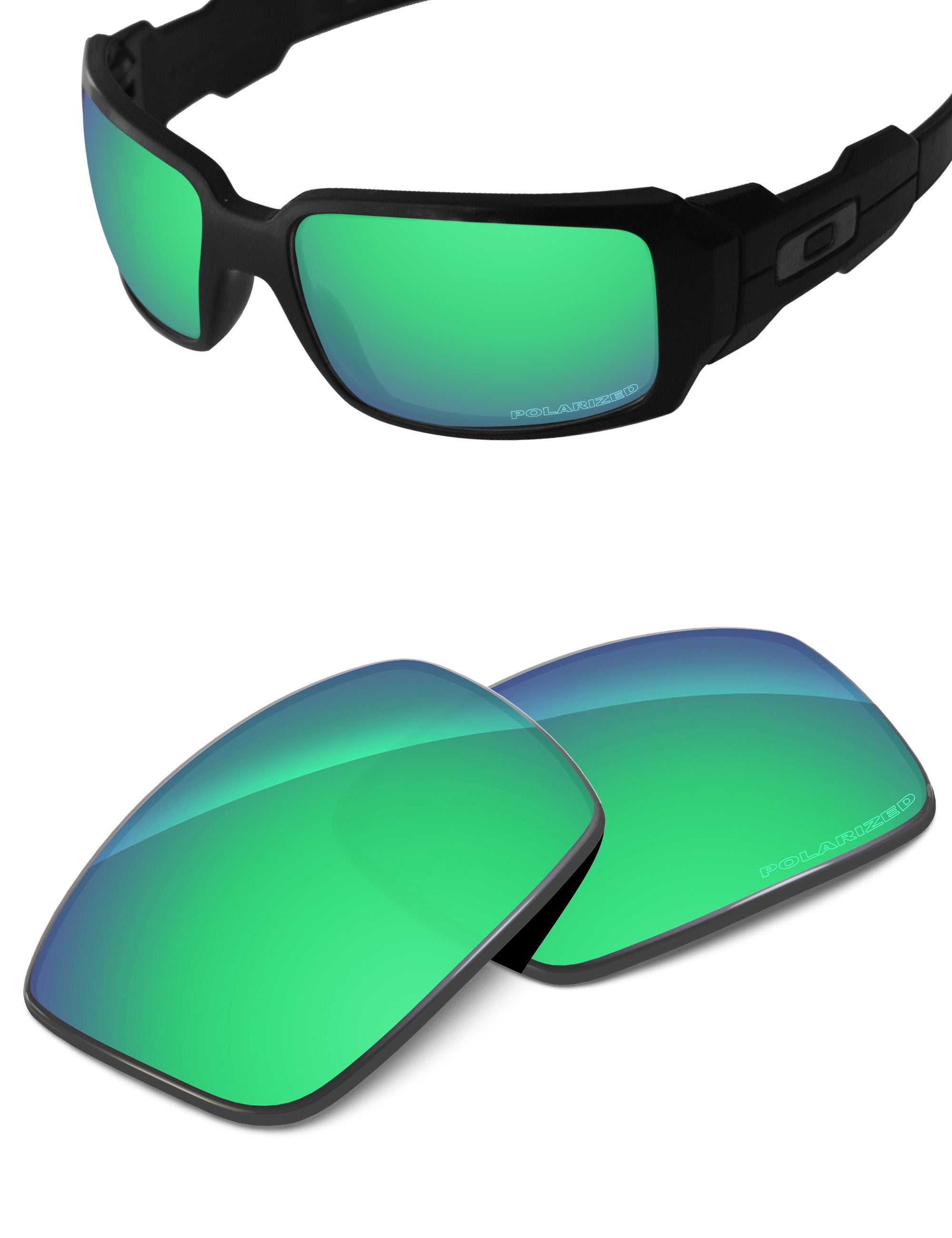 Emerald Green FlashMirror™-Polarized