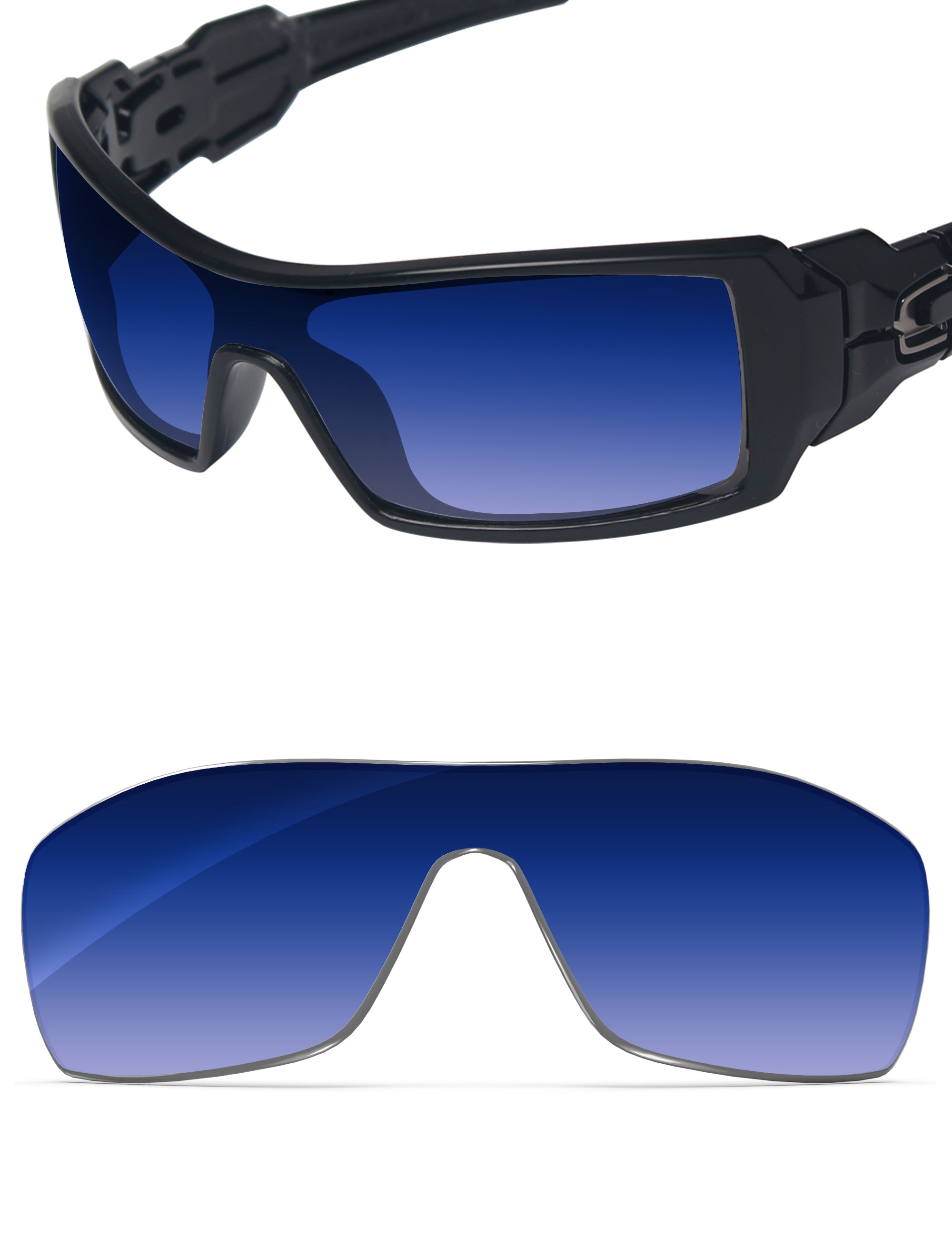 Aqua Blue Gradient-Non-Polarized