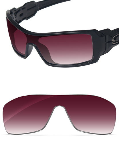 Wine Red Gradient-Non-Polarized