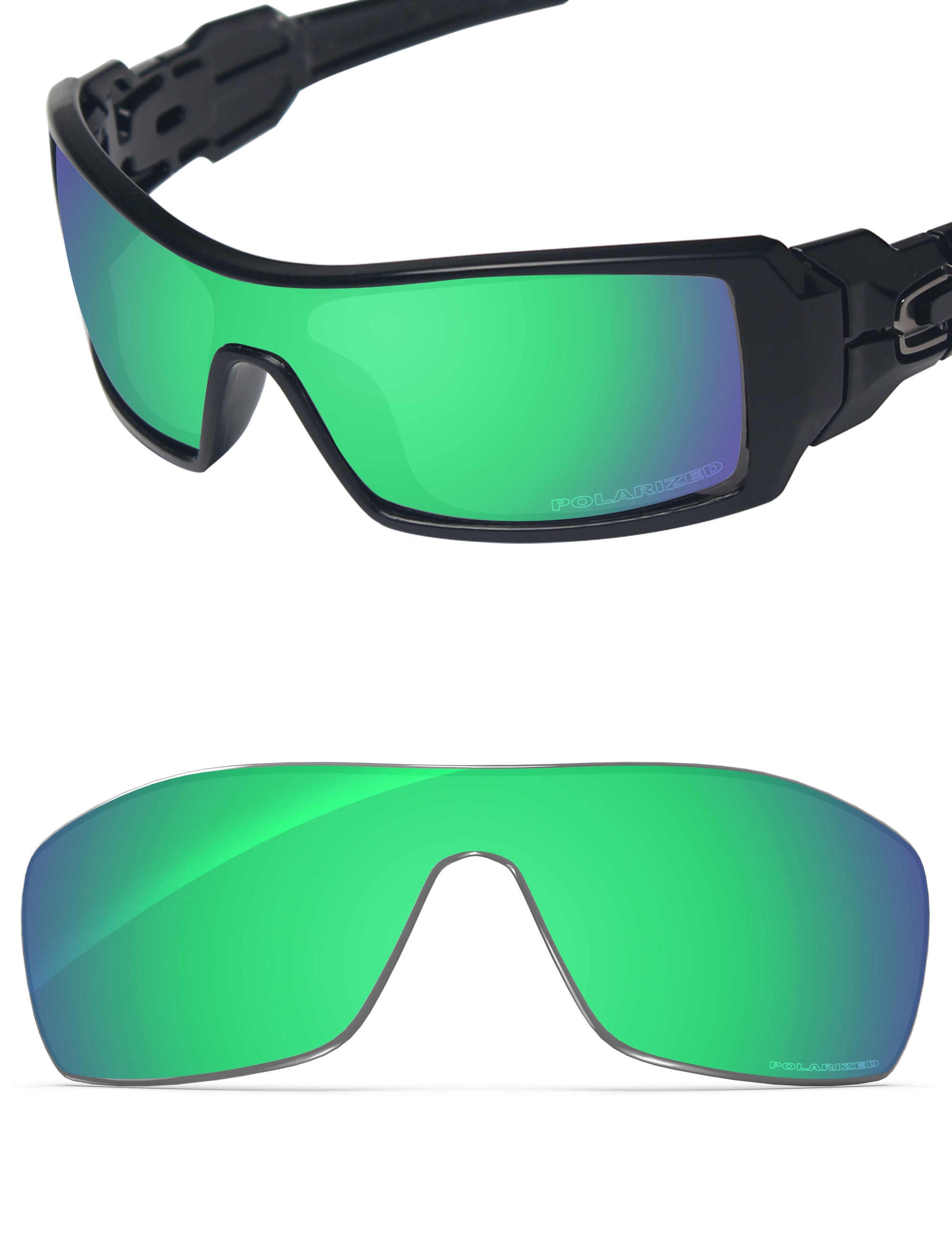 Emerald Green FlashMirror™-Polarized