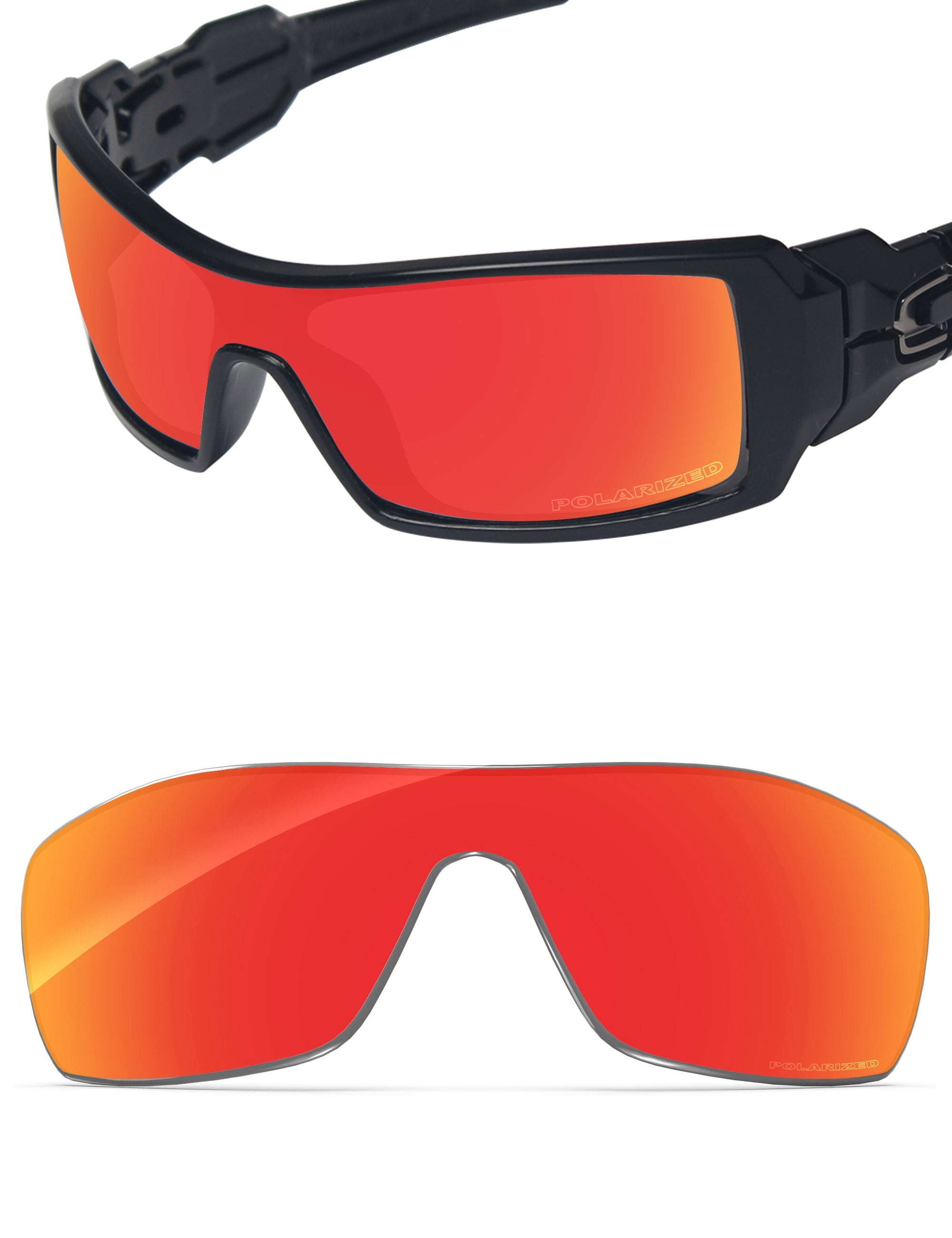 Fire Red FlashMirror™-Polarized