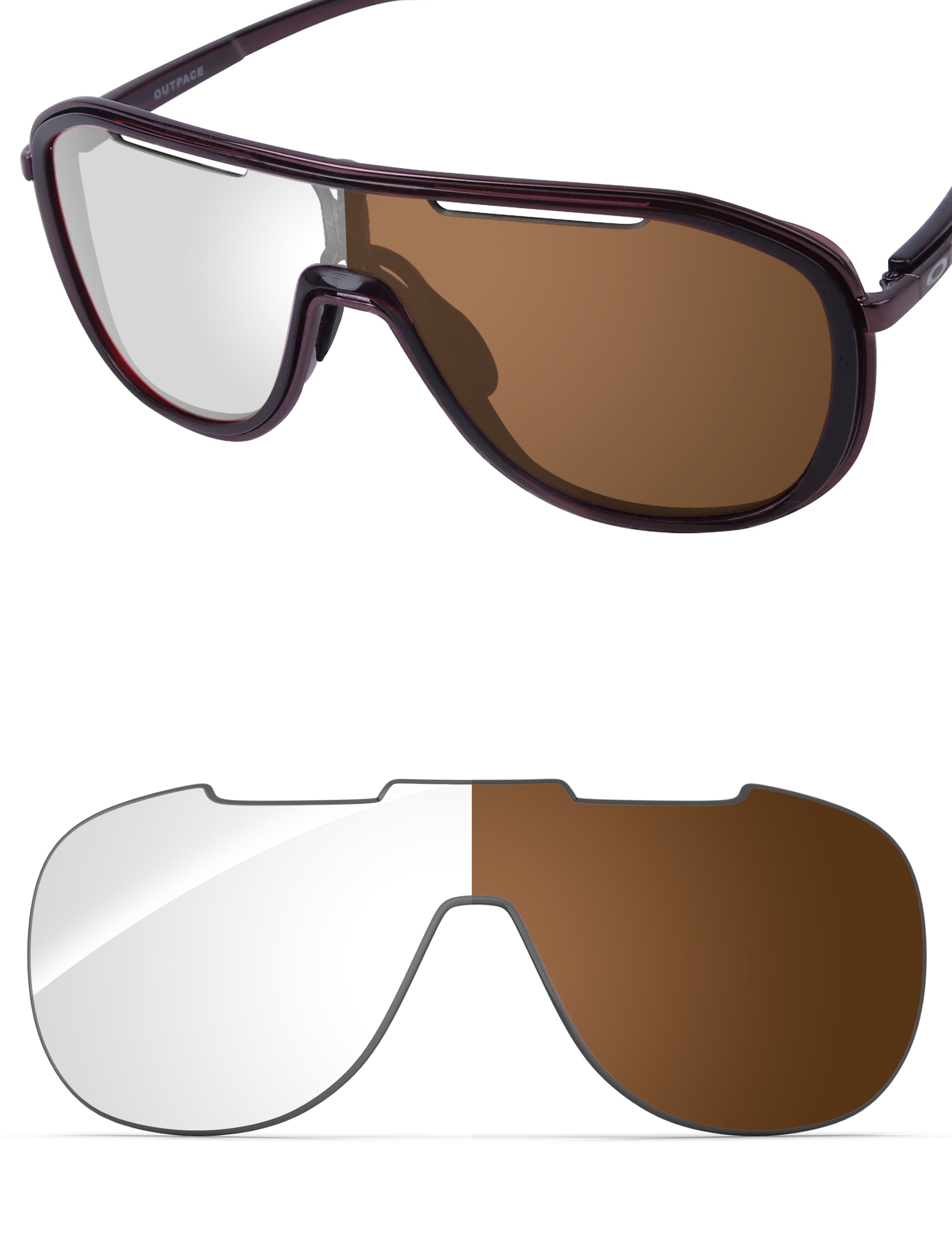 Adapt Brown Photochromic-Non-Polarized