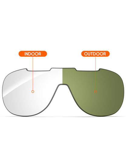 Adapt Green Photochromic-Non-Polarized