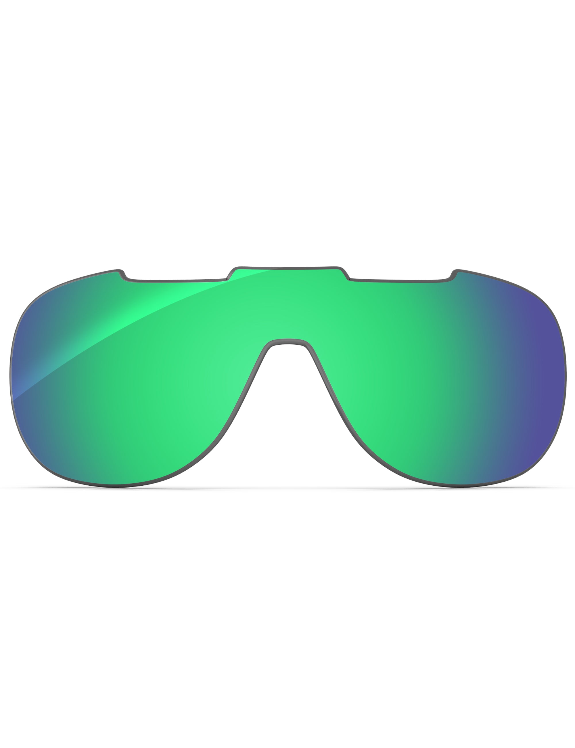 Emerald Green FlashMirror™-Non-Polarized