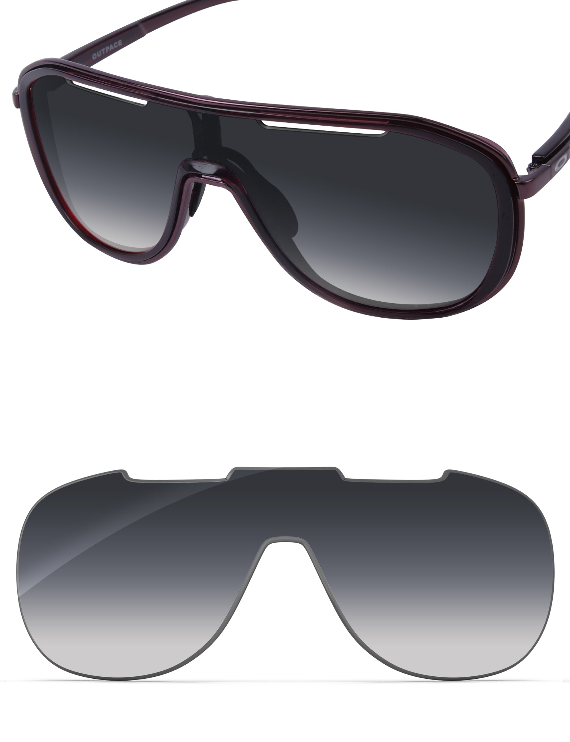 Gray Gradient-Non-Polarized