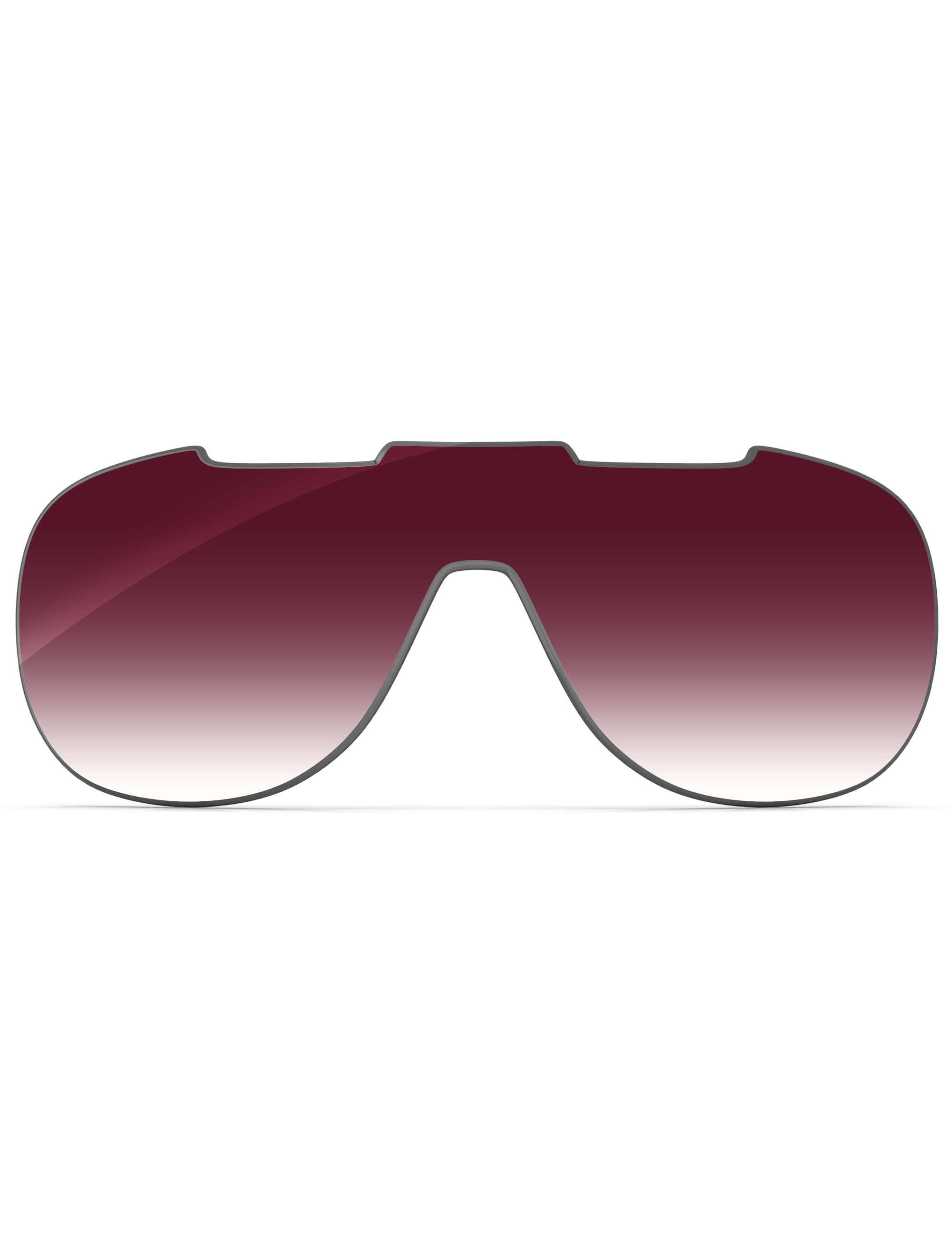 Wine Red Gradient-Non-Polarized