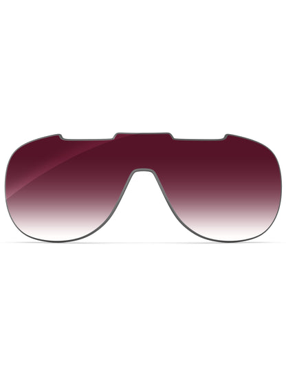Wine Red Gradient-Non-Polarized