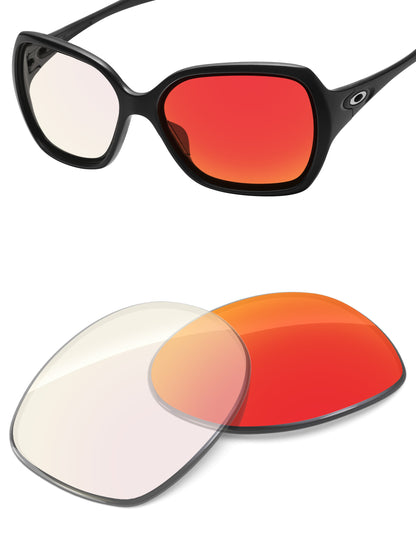 Fire Red FlashMirror? Photochromic-Non-Polarized