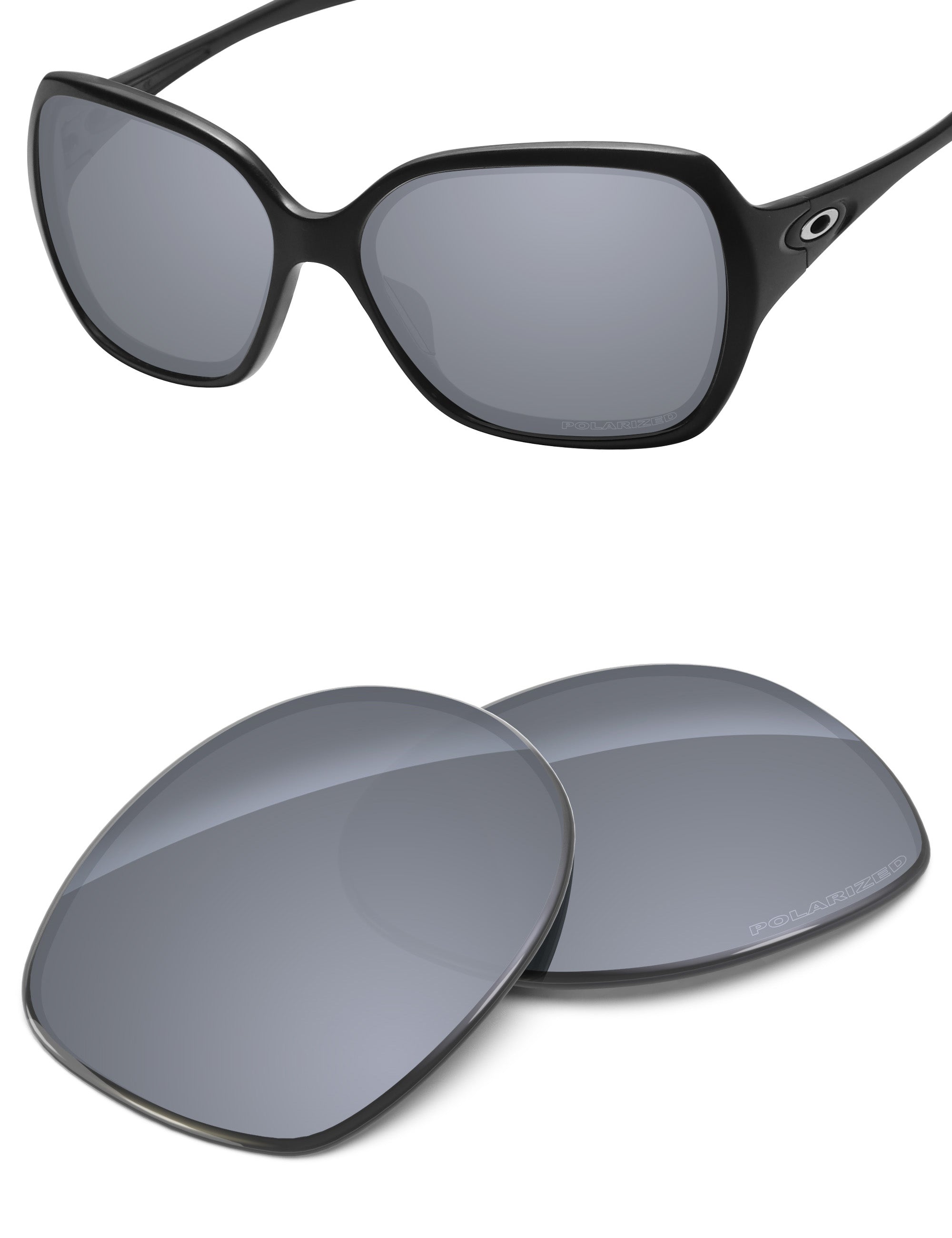 Silver Metallic FlashMirror?-Polarized