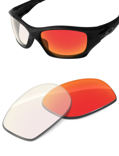 Fire Red FlashMirror? Photochromic-Non-Polarized